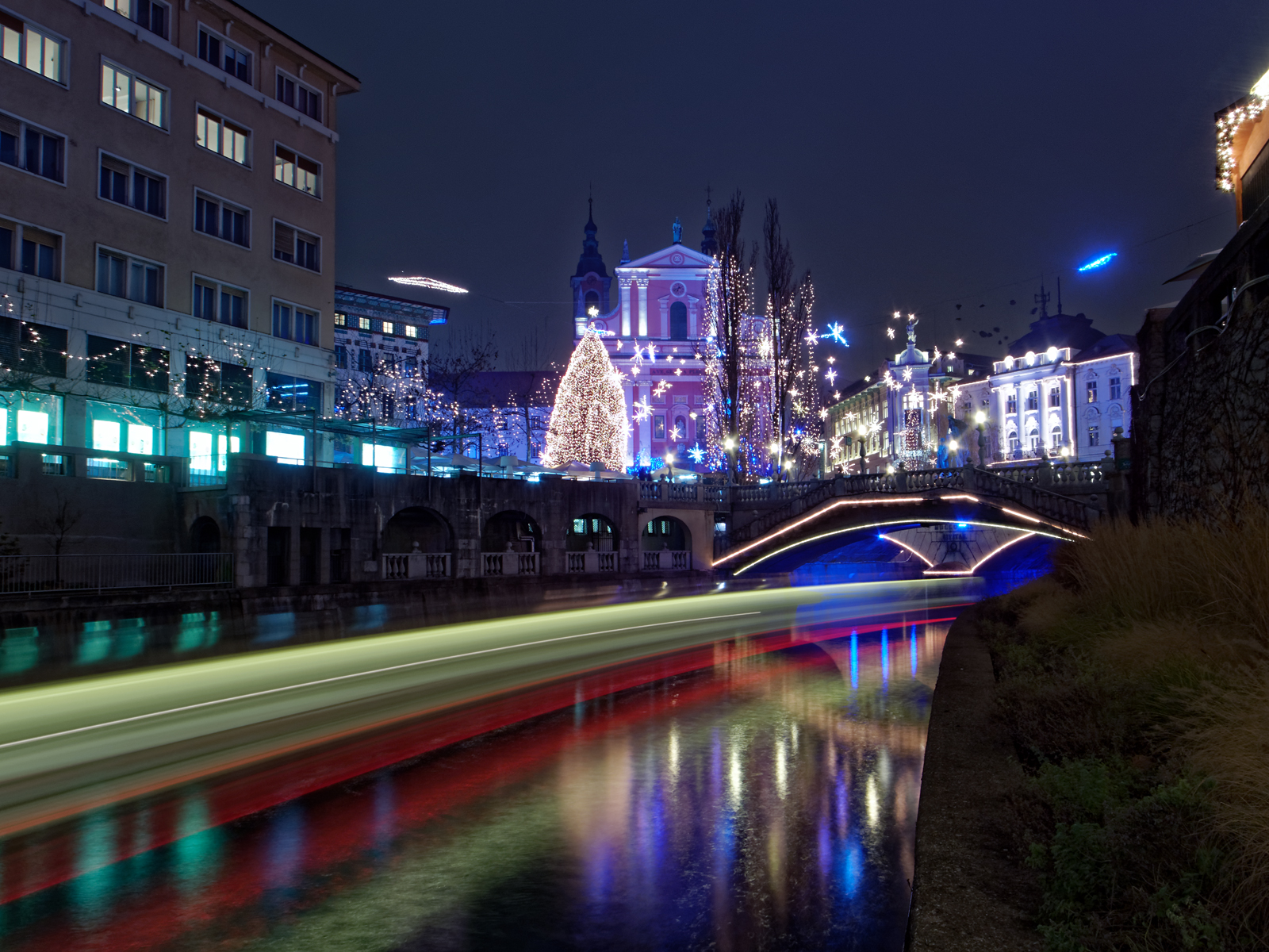 Ljubljana by night