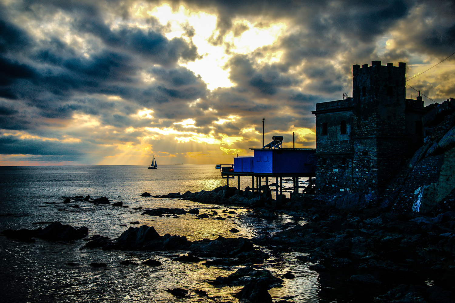 Tramonto a Vernazzola