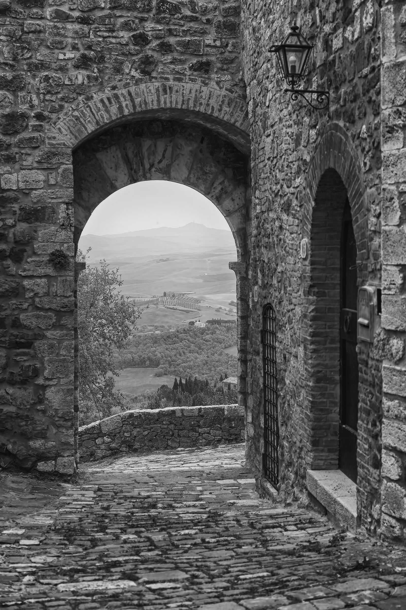 Alley of the Val d'Orcia