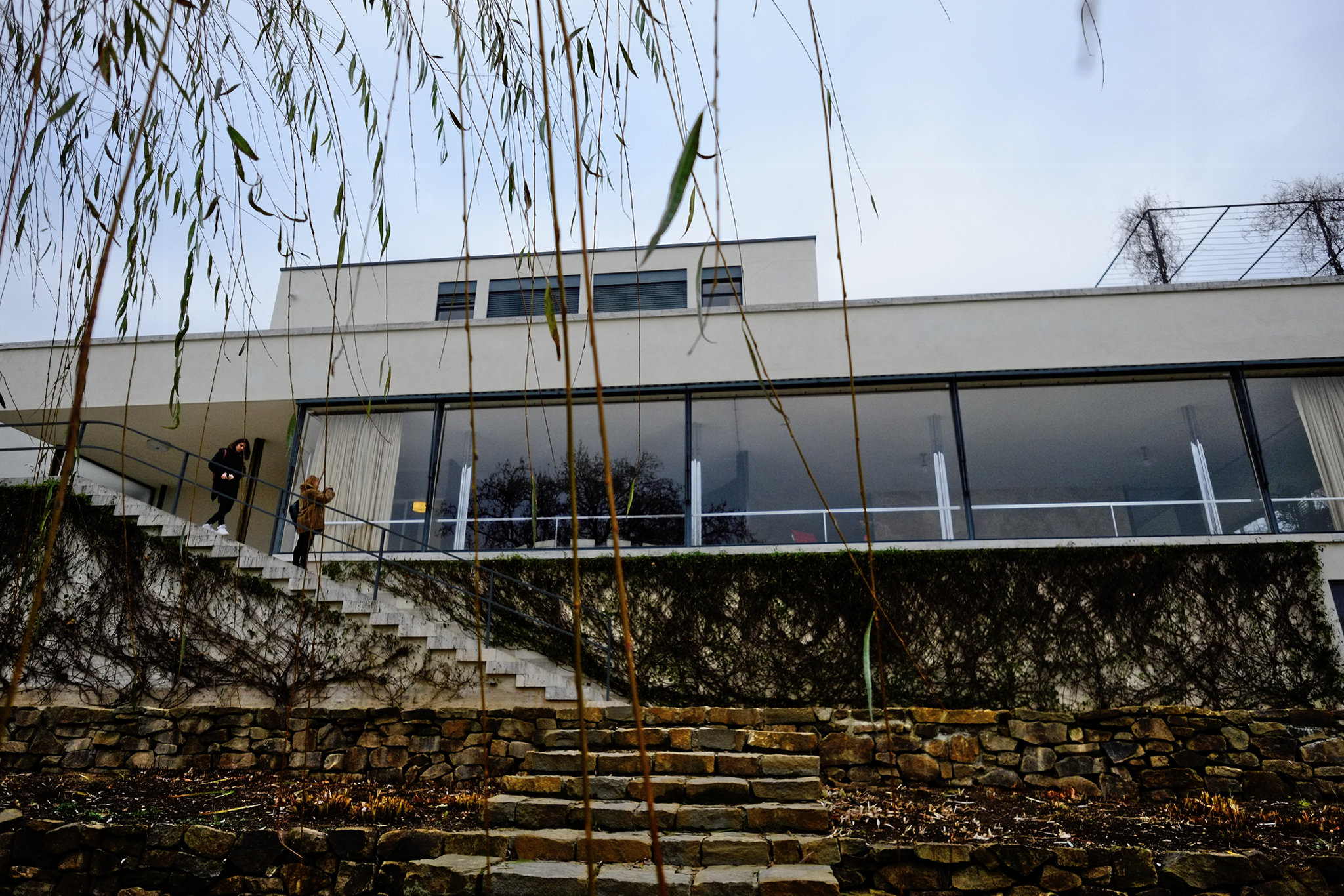 Avvicinando Villa Tugendhat