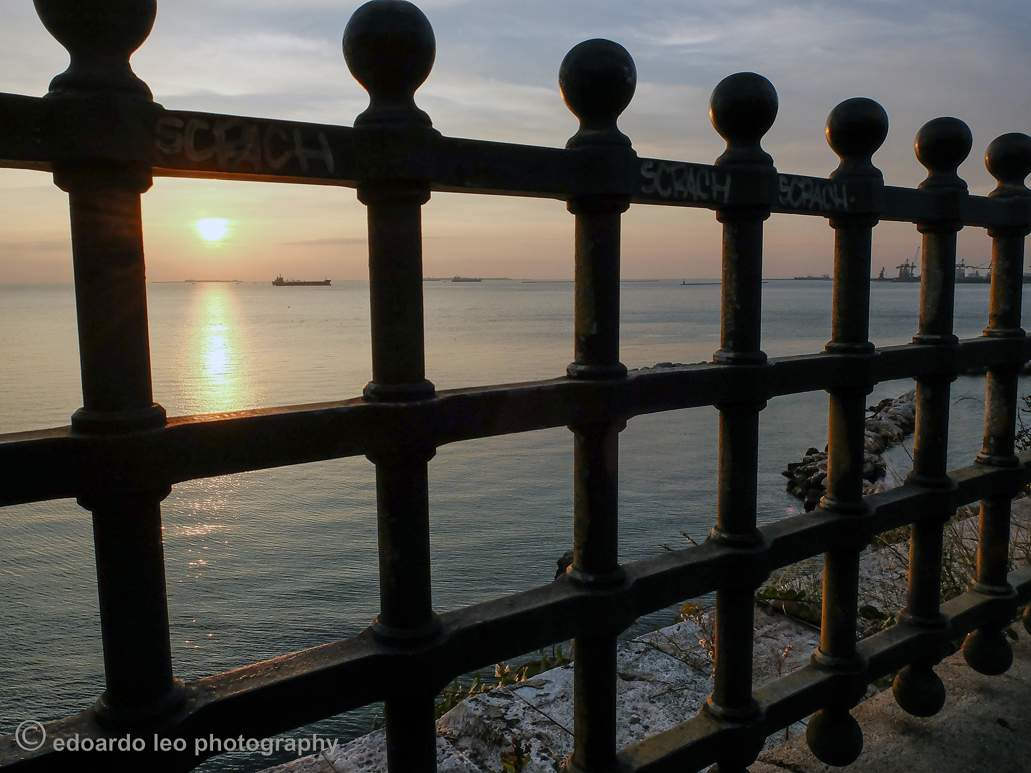 Tramonto sul Mar Grande
