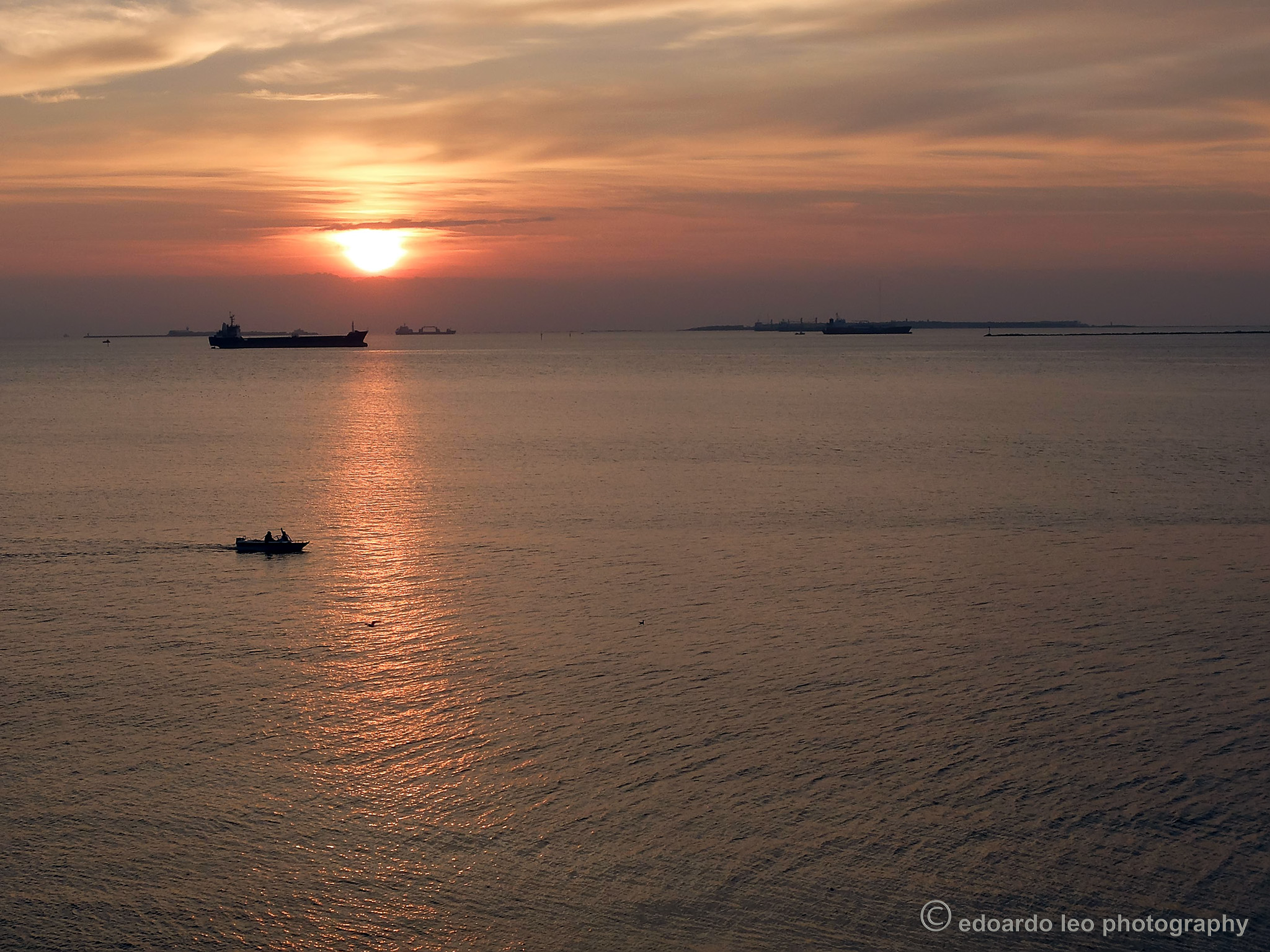 Tramonto sul Mar Grande