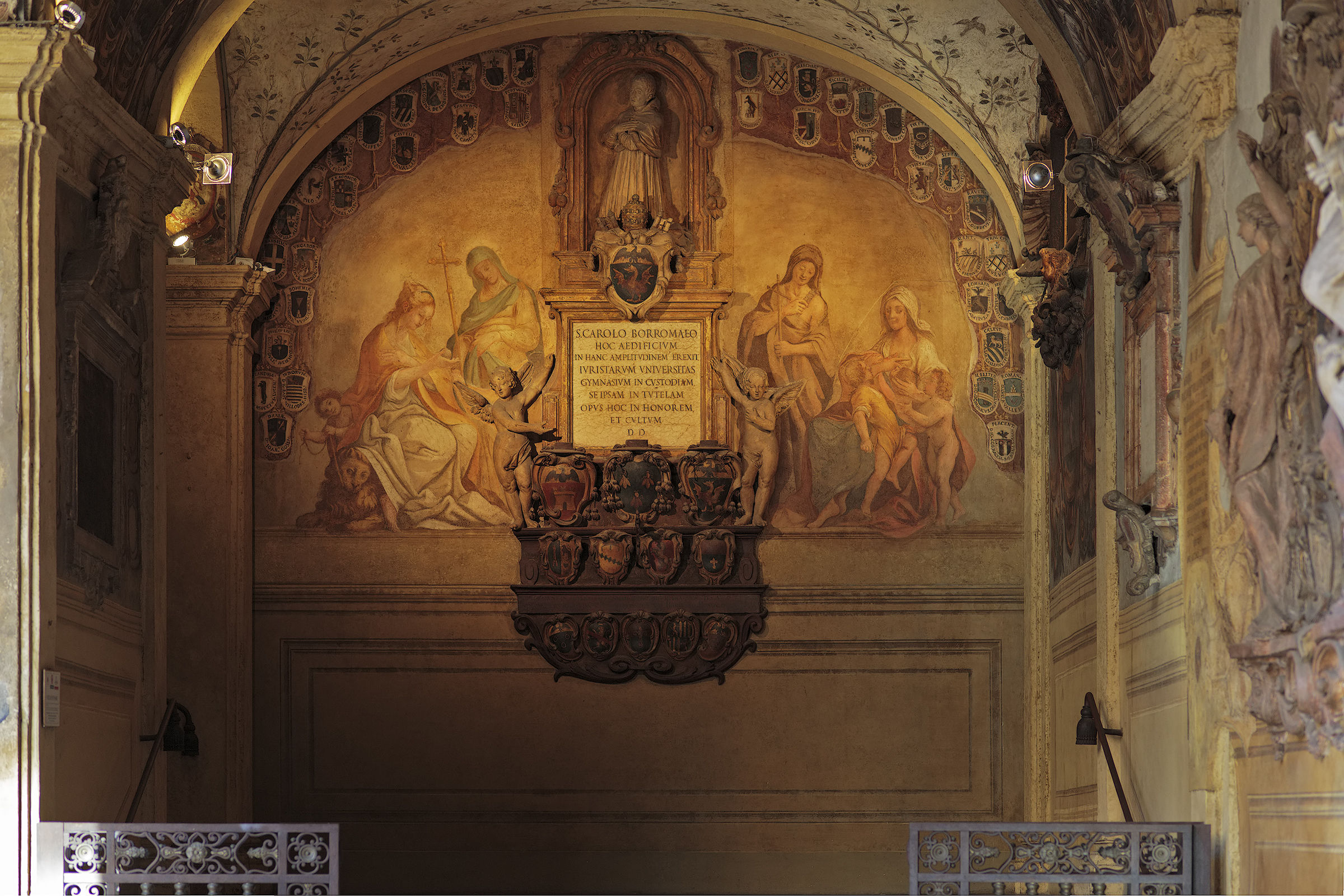 Bologna Interior Archiginnasio