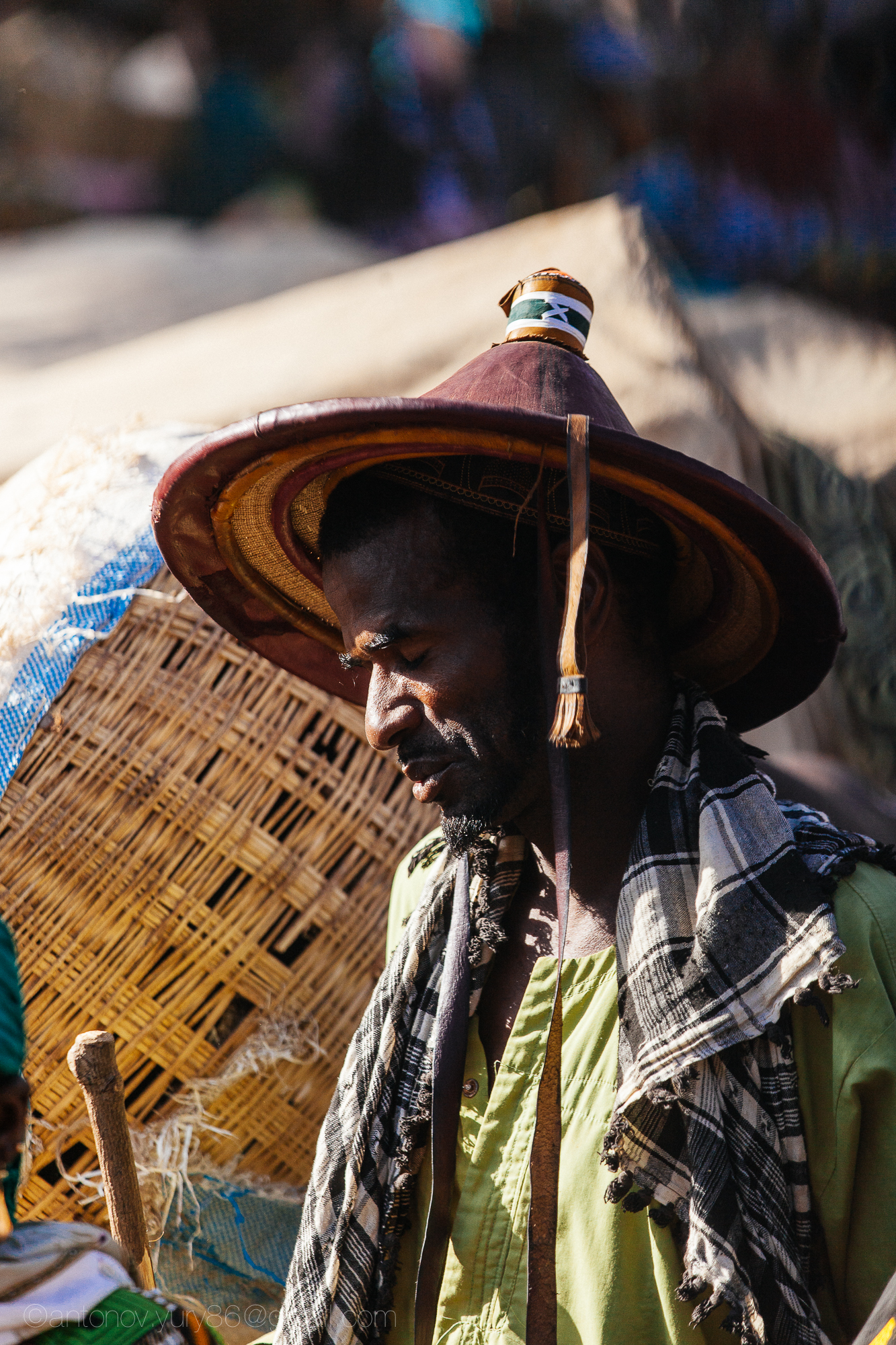 Grande mercato in Djenné, in Mali