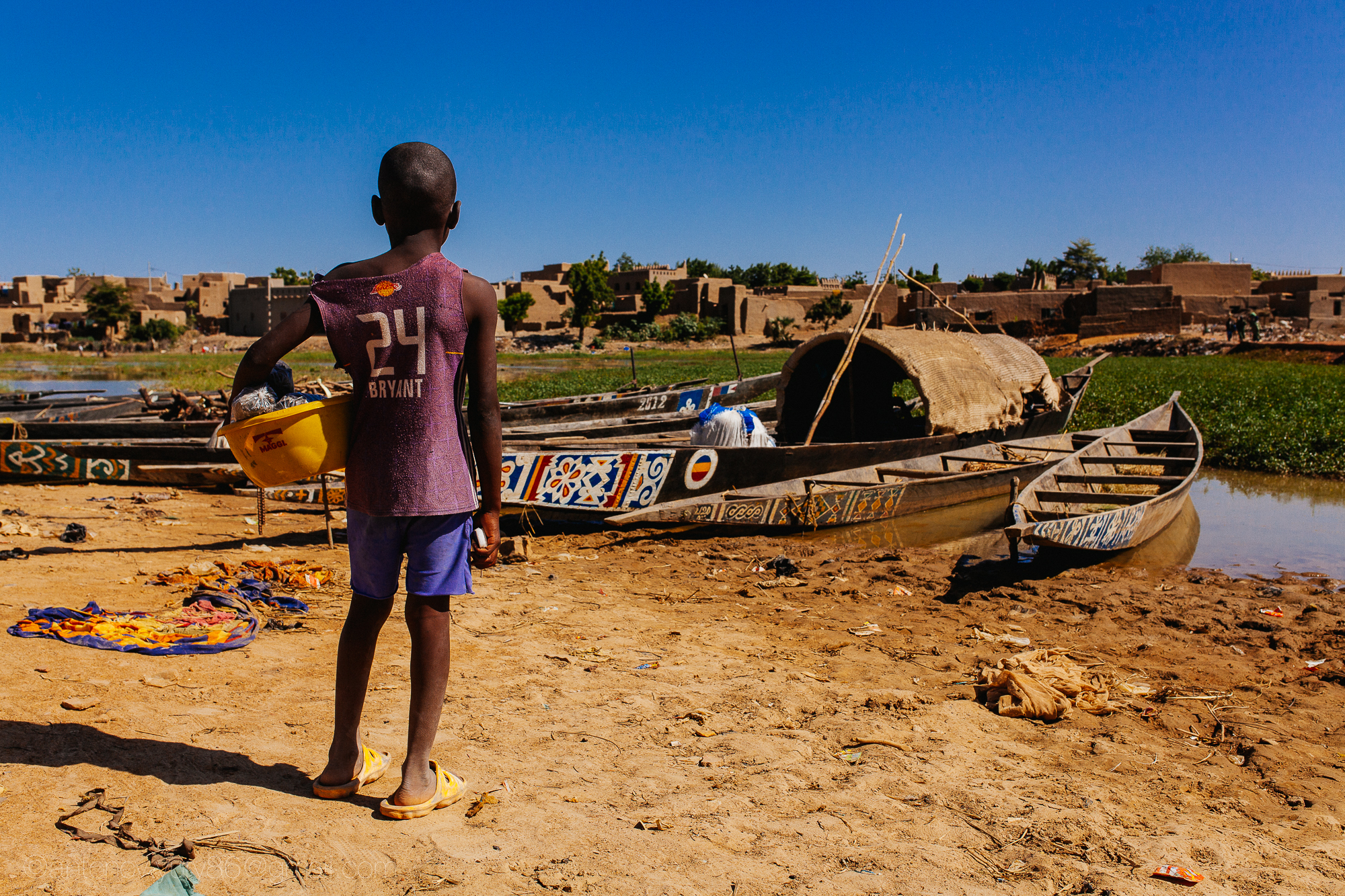Grande mercato in Djenné. Giorno dopo, Mali