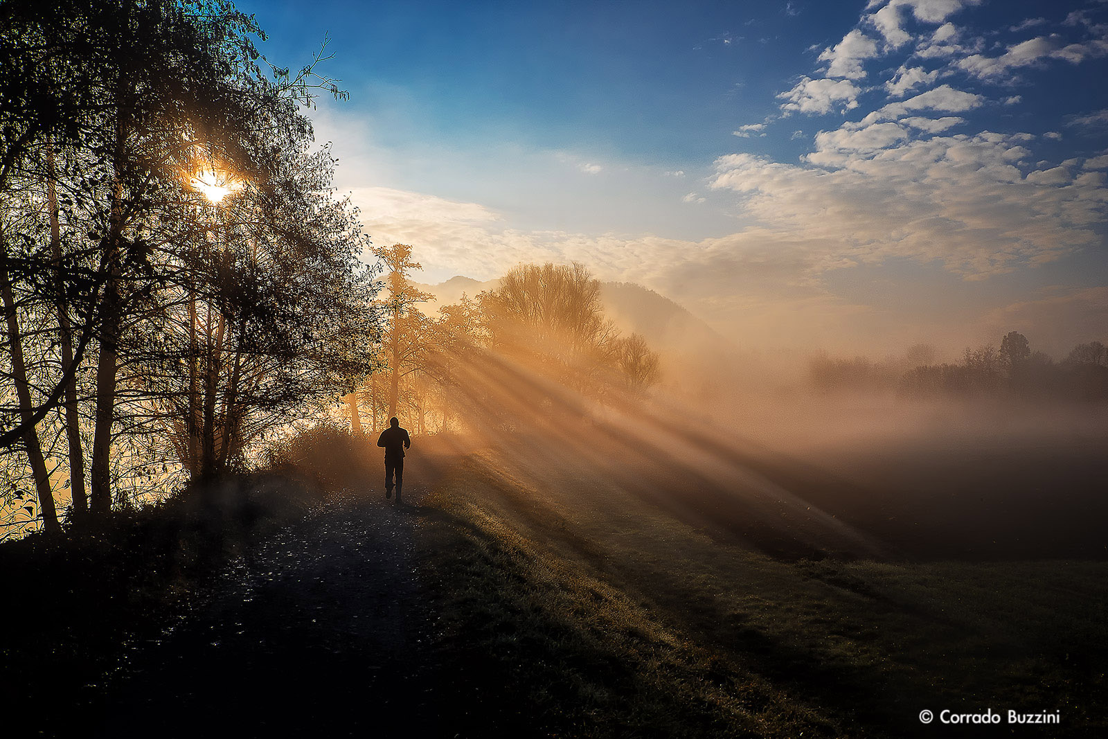 correct in morning fog