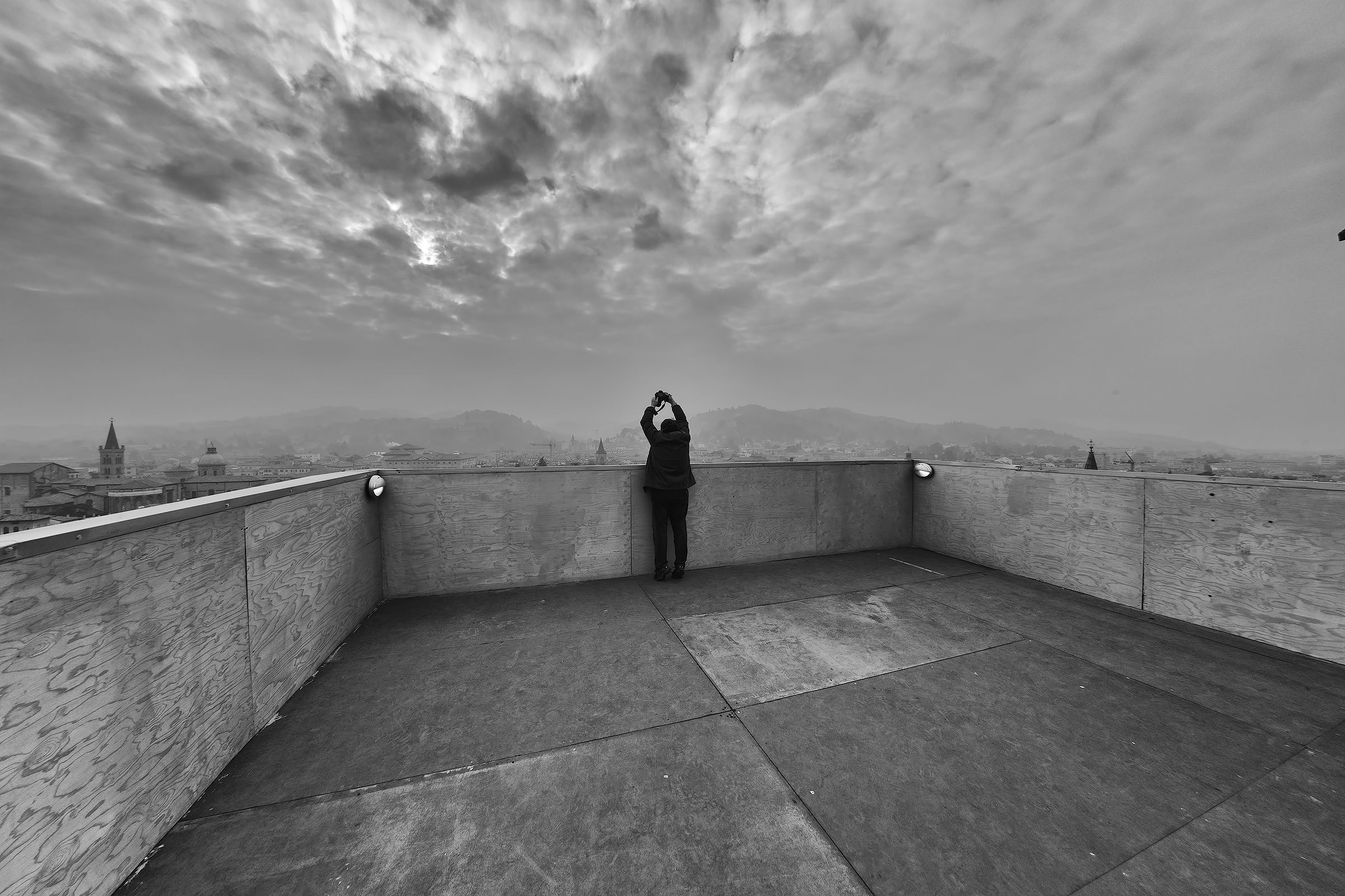 Carlo Bassi (praying to the sky)