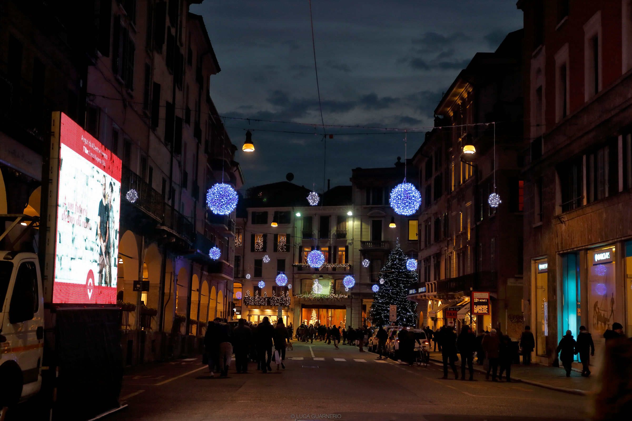 brescia natale 15 videowall