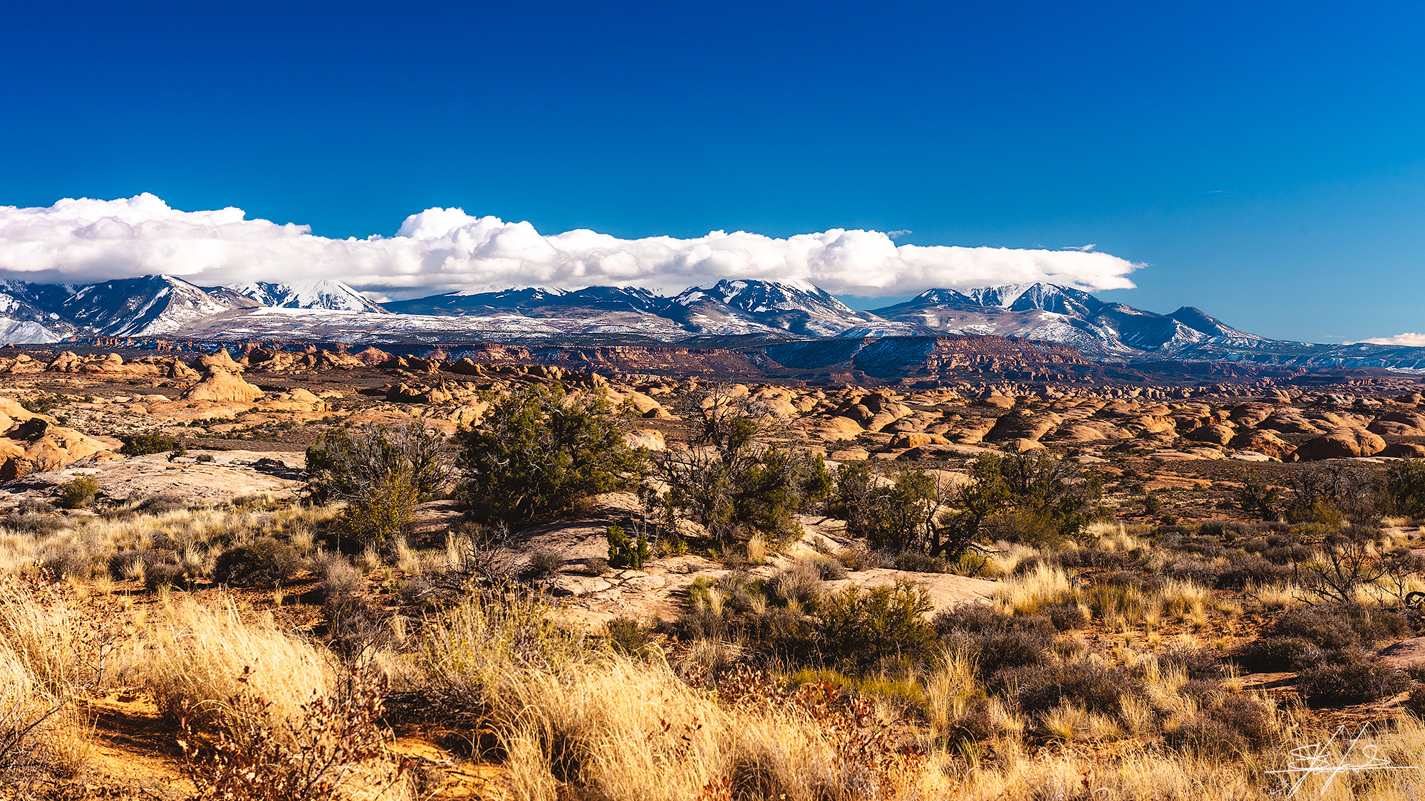 Between deserts and snowy mountains