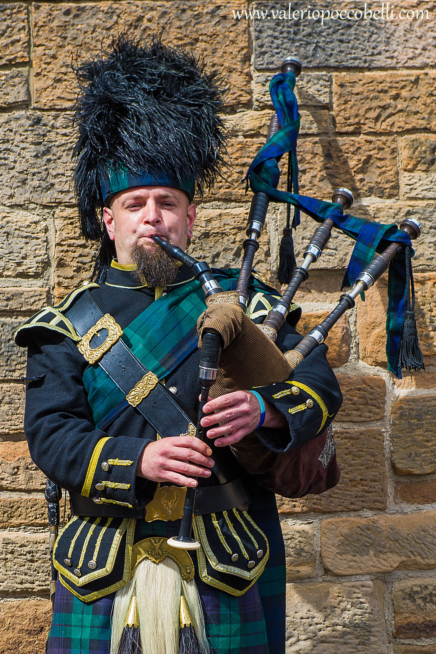 Scottish Bagpiper