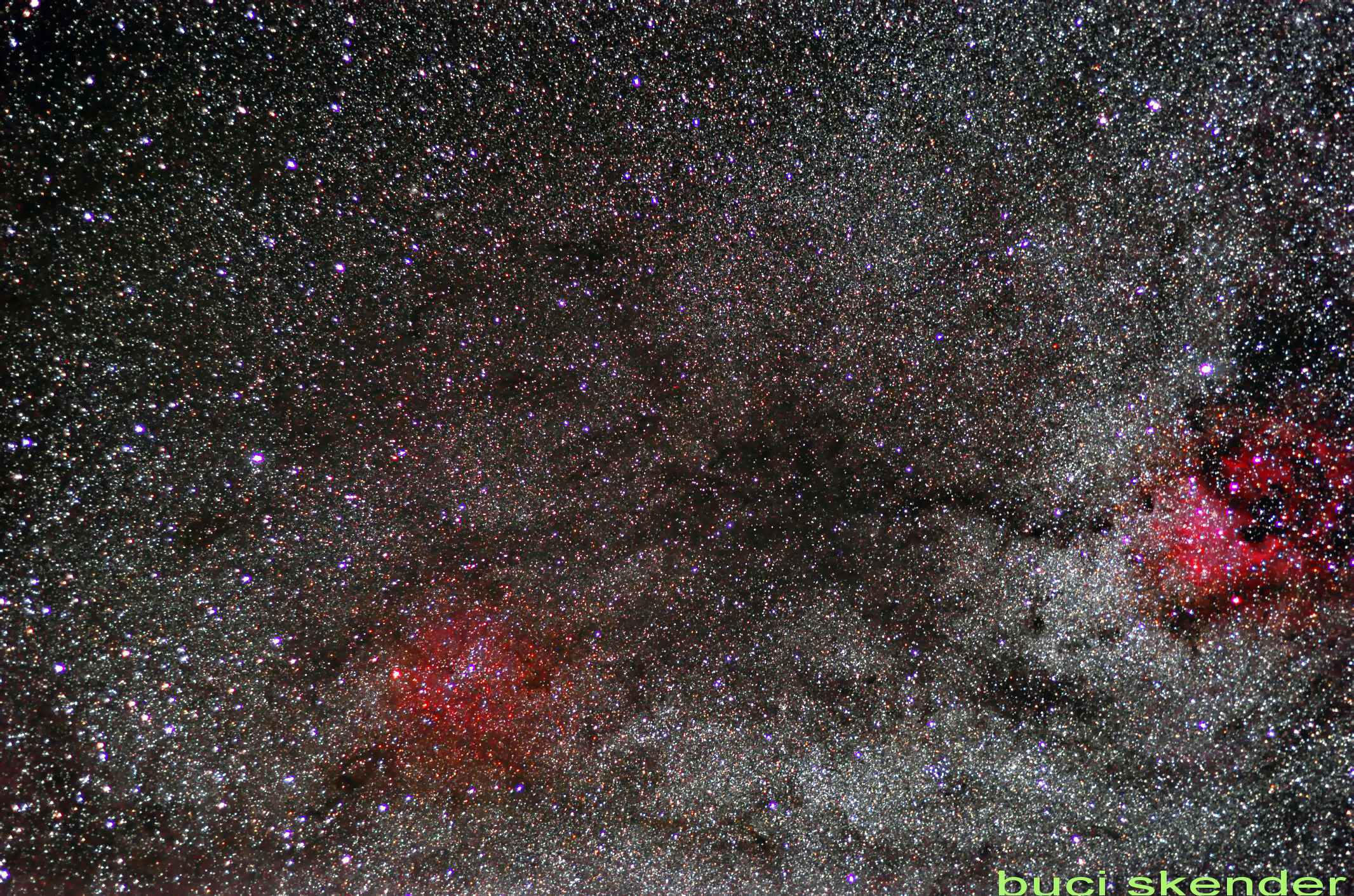 zona cigno cefeo con 50mm