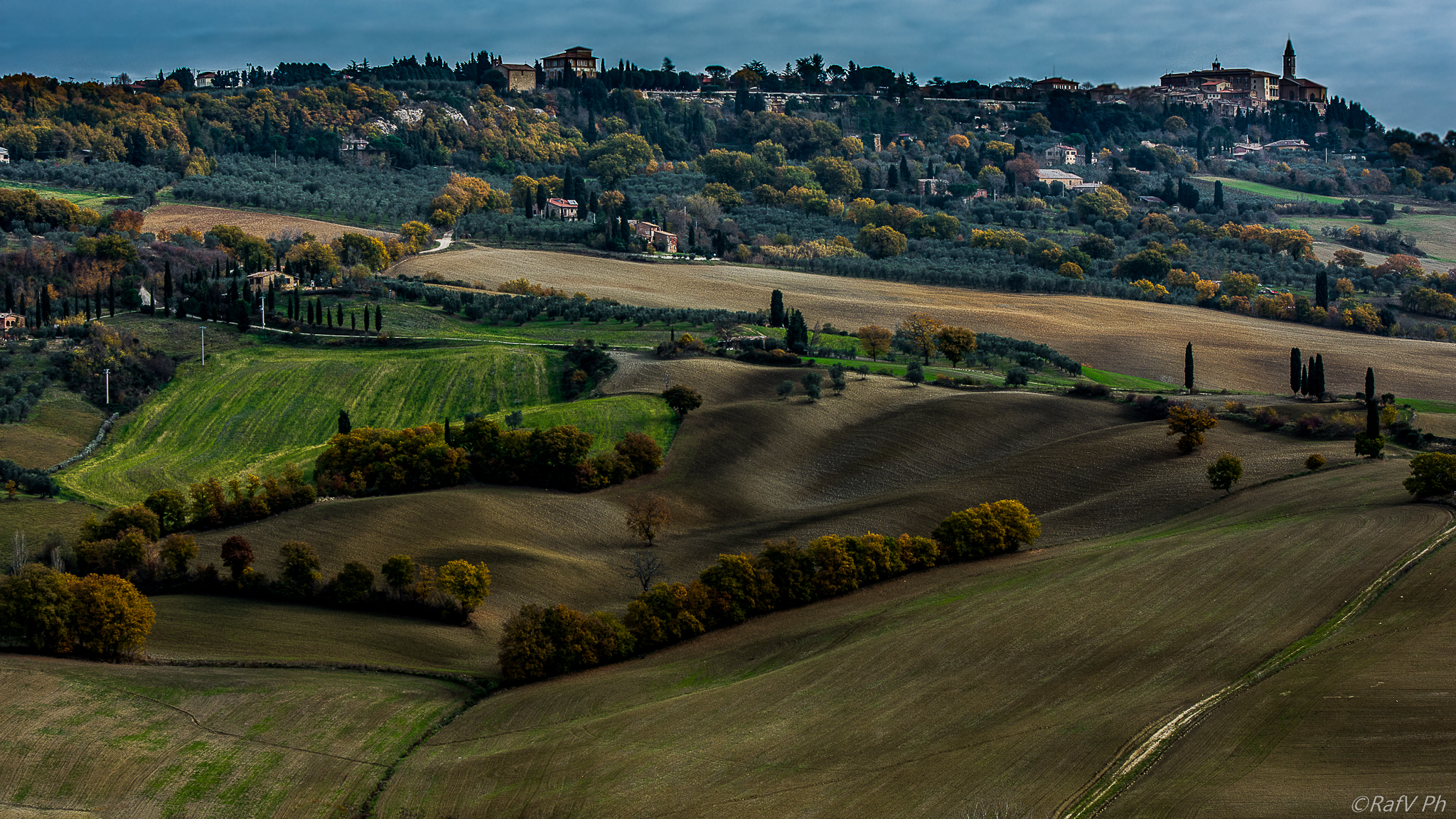 Autumn in Pienza