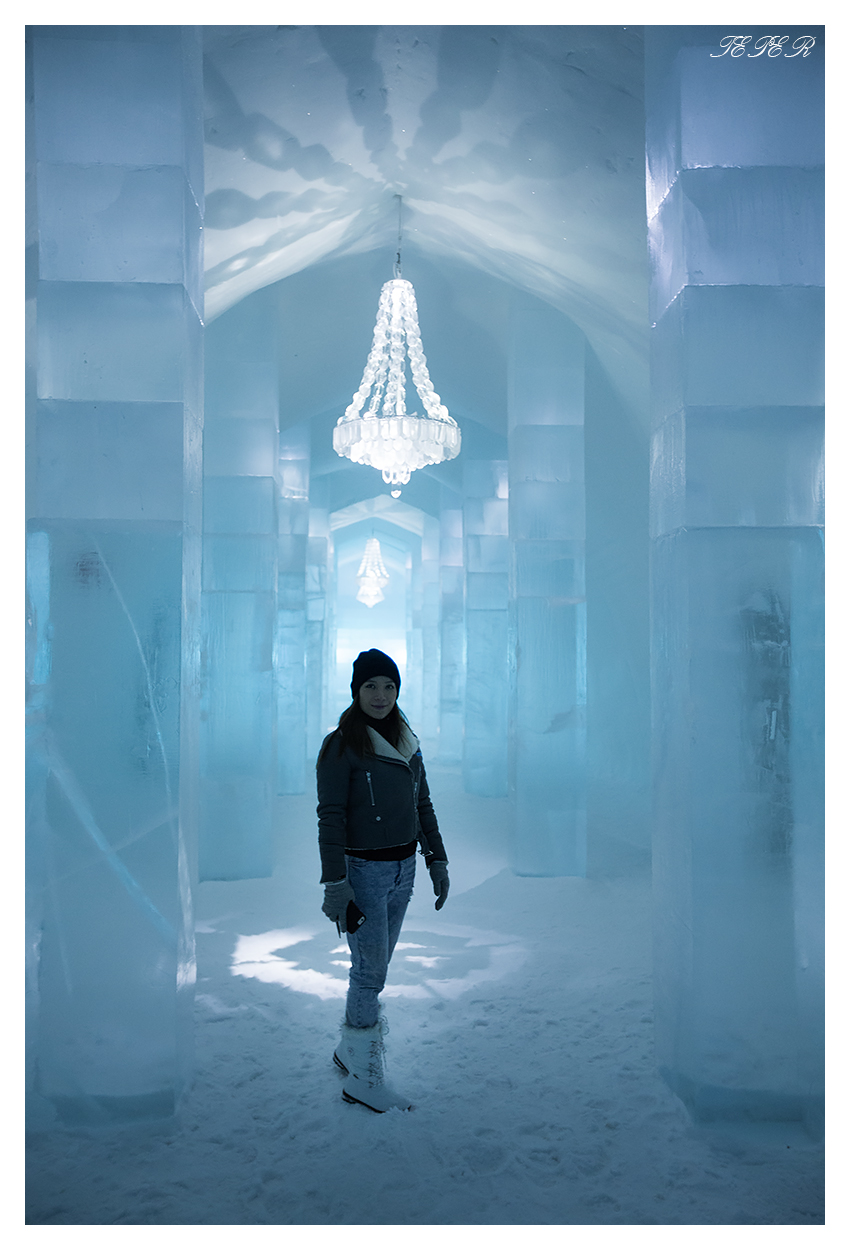 Ice Hotel Lobby..
