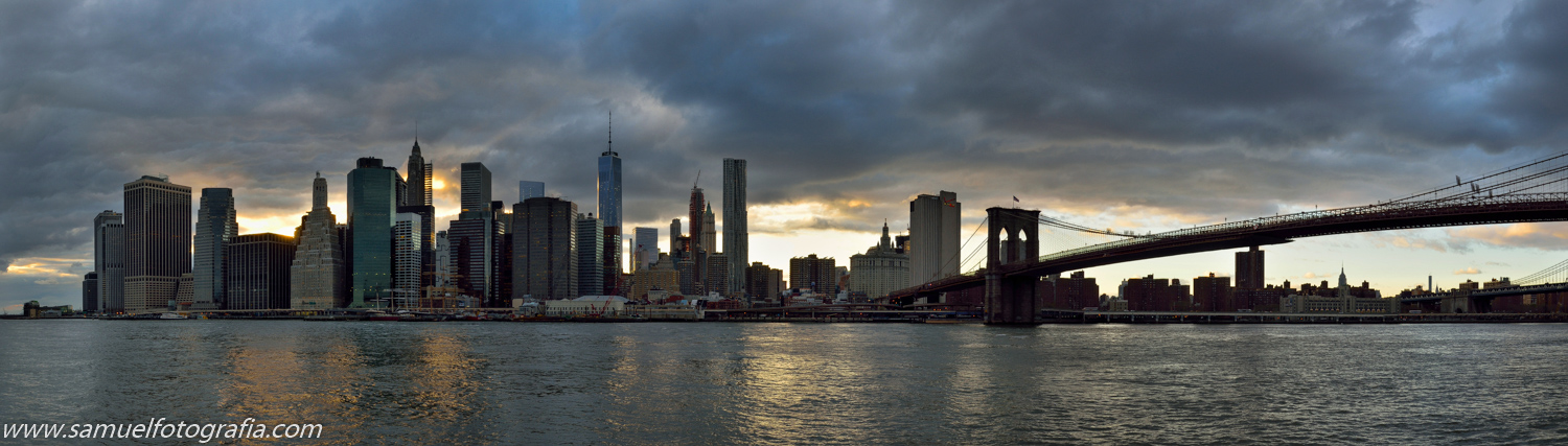 Panoramica di Manhattan