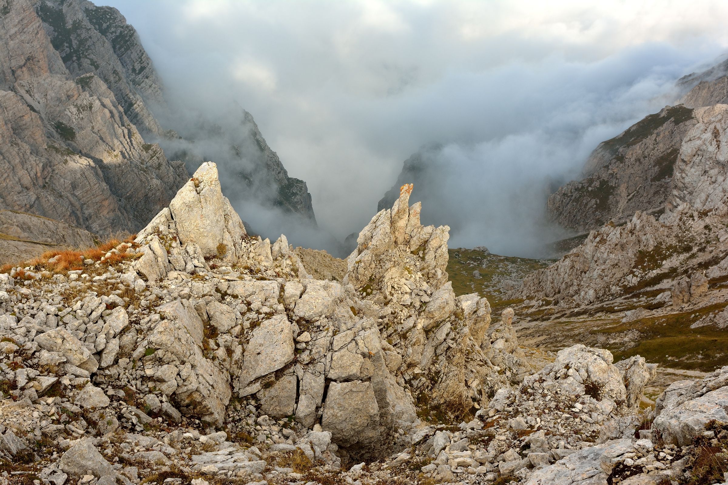 One day in the clouds