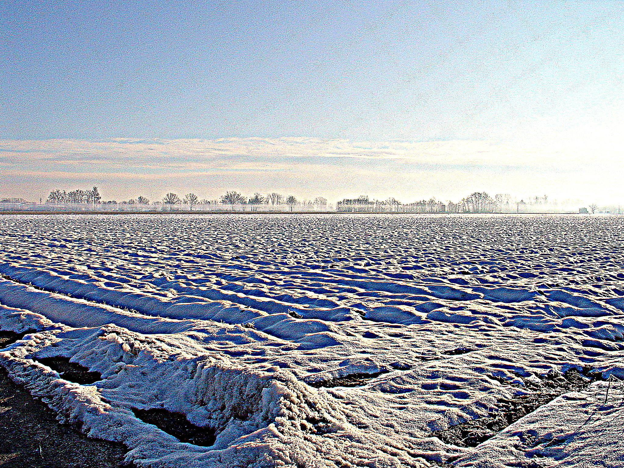 once upon a time ... the snow