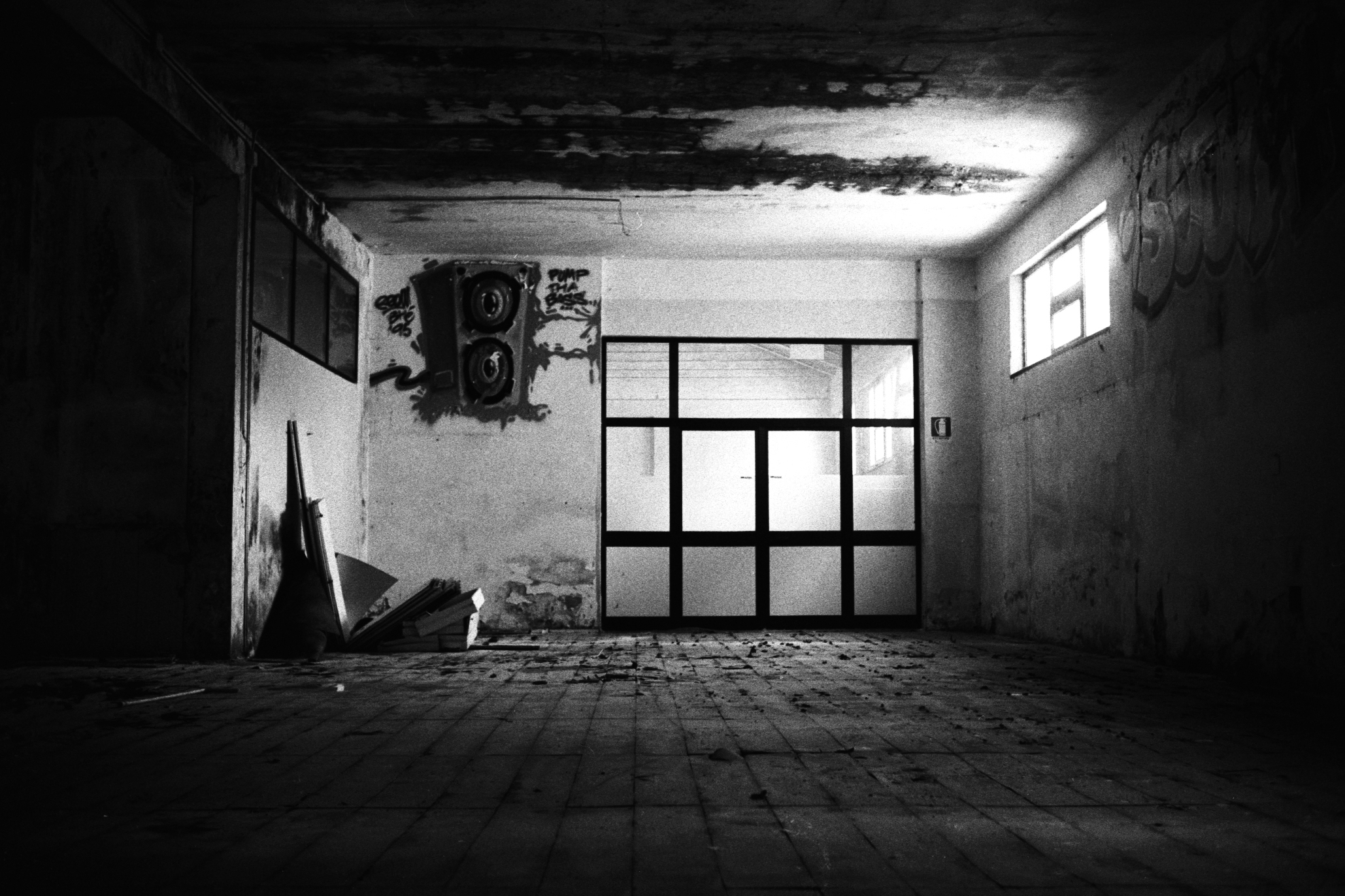 Palestra abbandonata