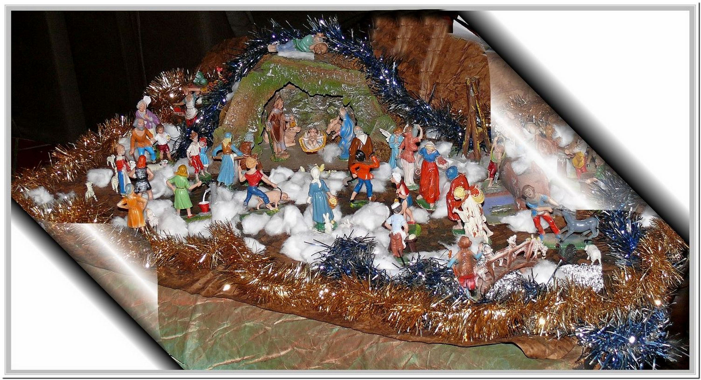Presepe con intruso