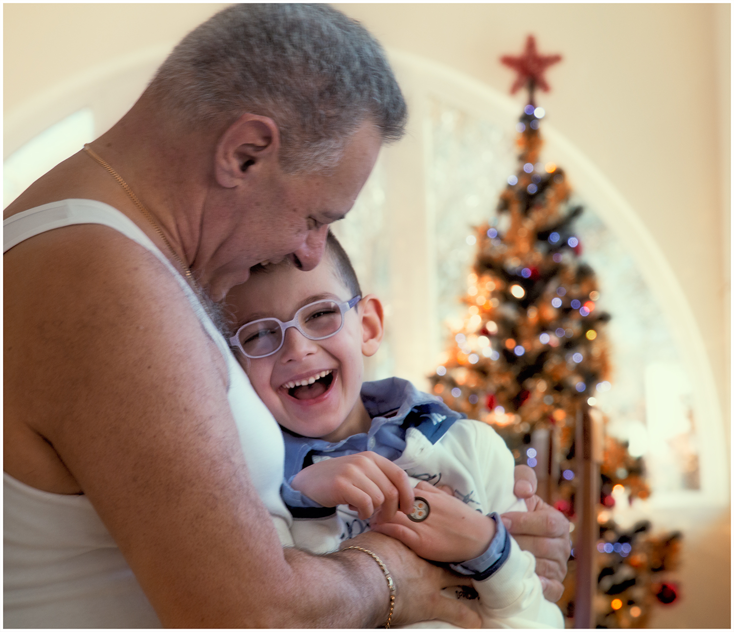 N as Grandfather, Grandson, Christmas!