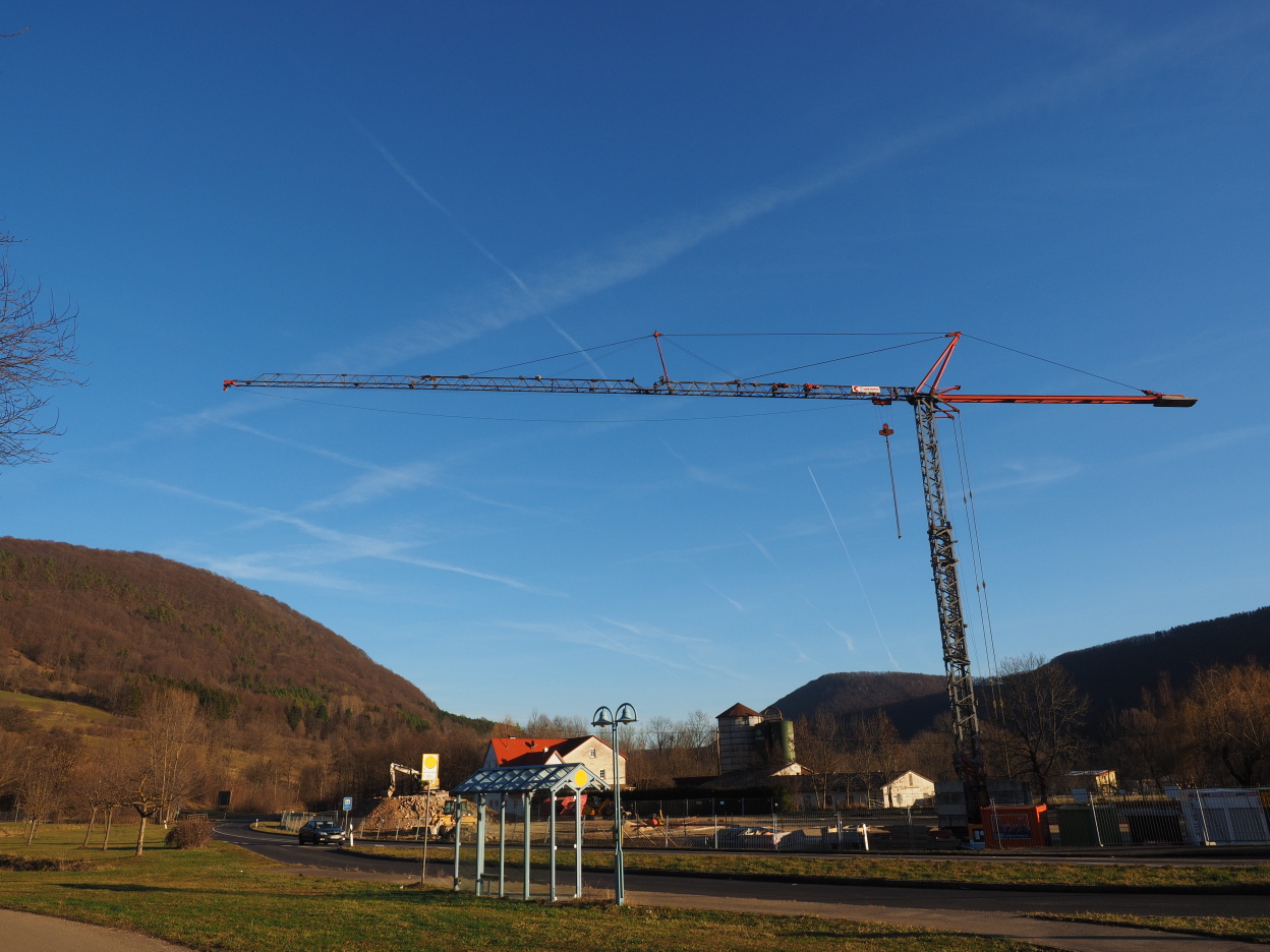 Open yard, in Reichenbach im Tle