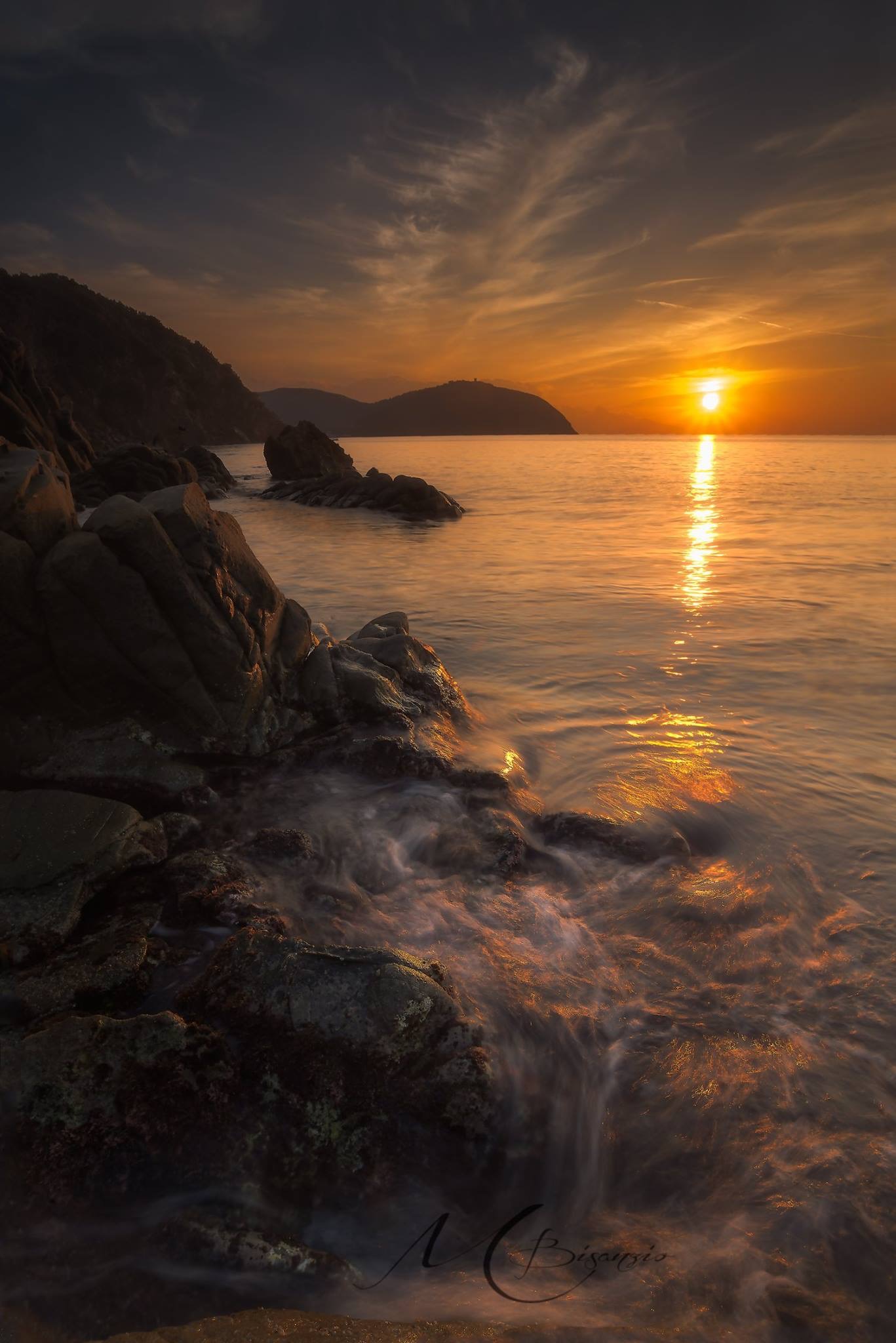 Il tramonto pre festivo