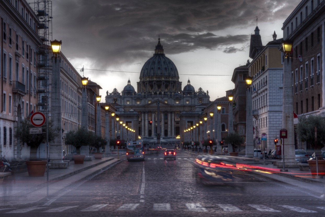 Stroll stroll it was evening ..