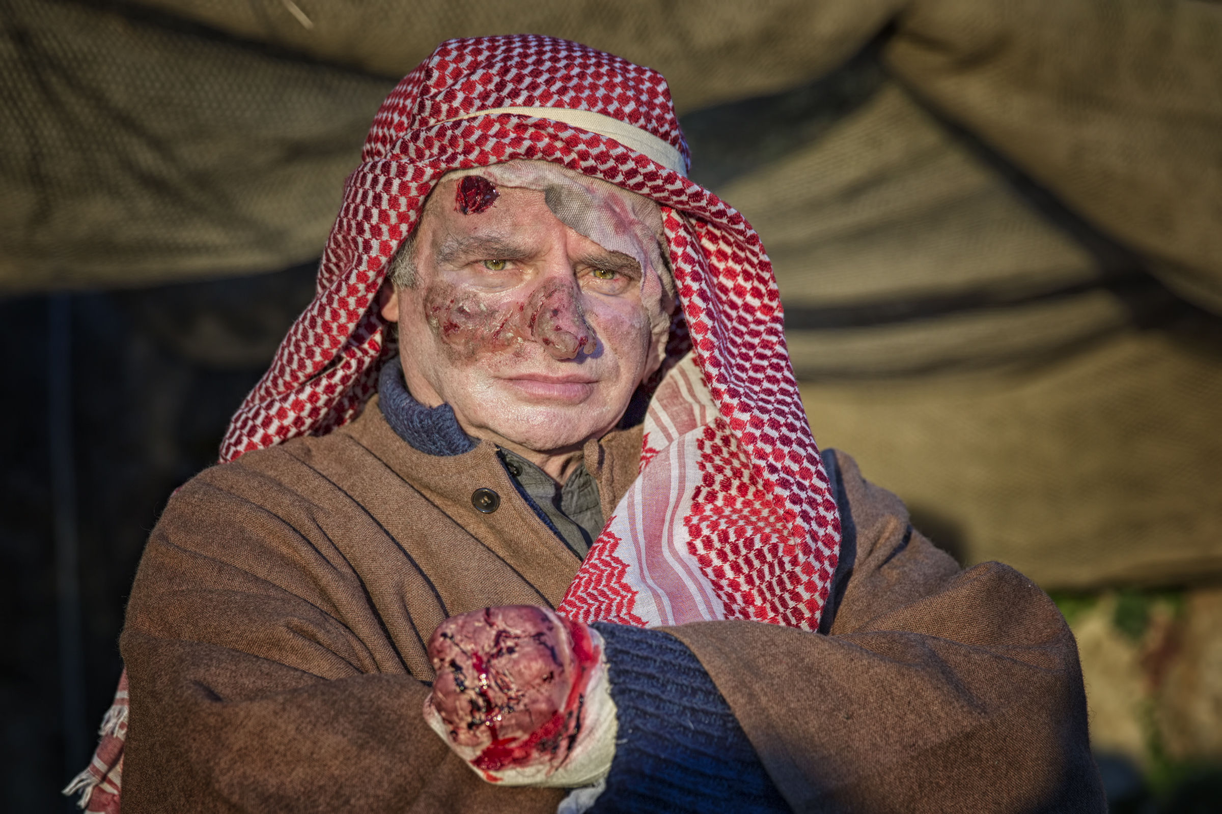 Lebbroso ( presepe vivente di Civita di Bagnoregio )