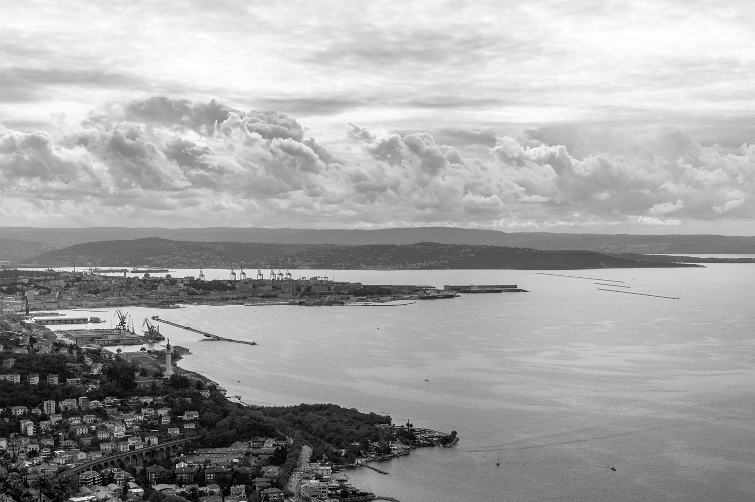 Nuvole su Trieste