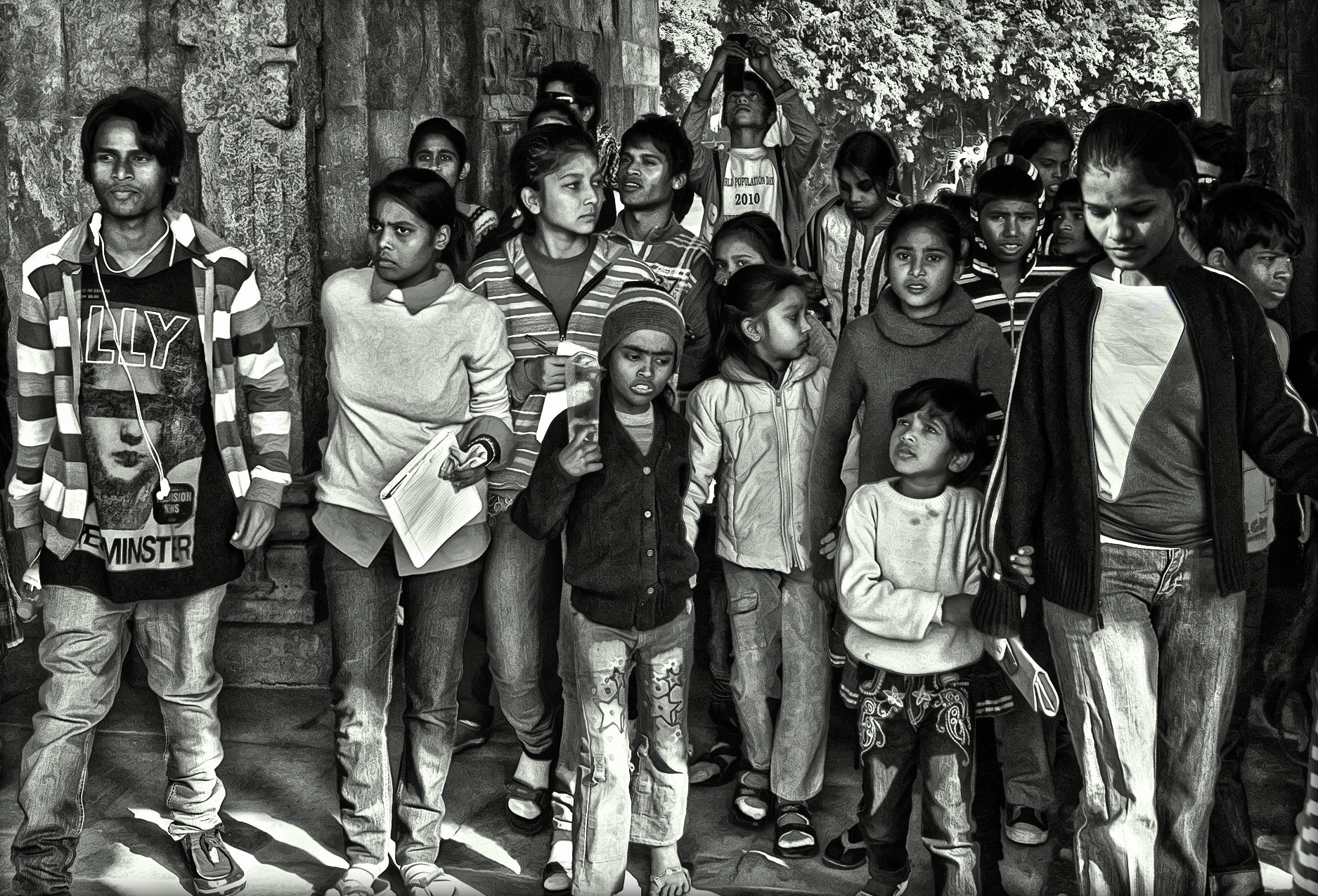 La maestra ed i suoi scolari