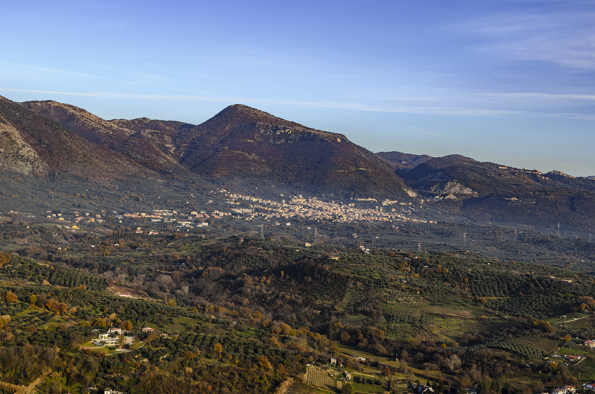 Marcellina vista da Montecelio