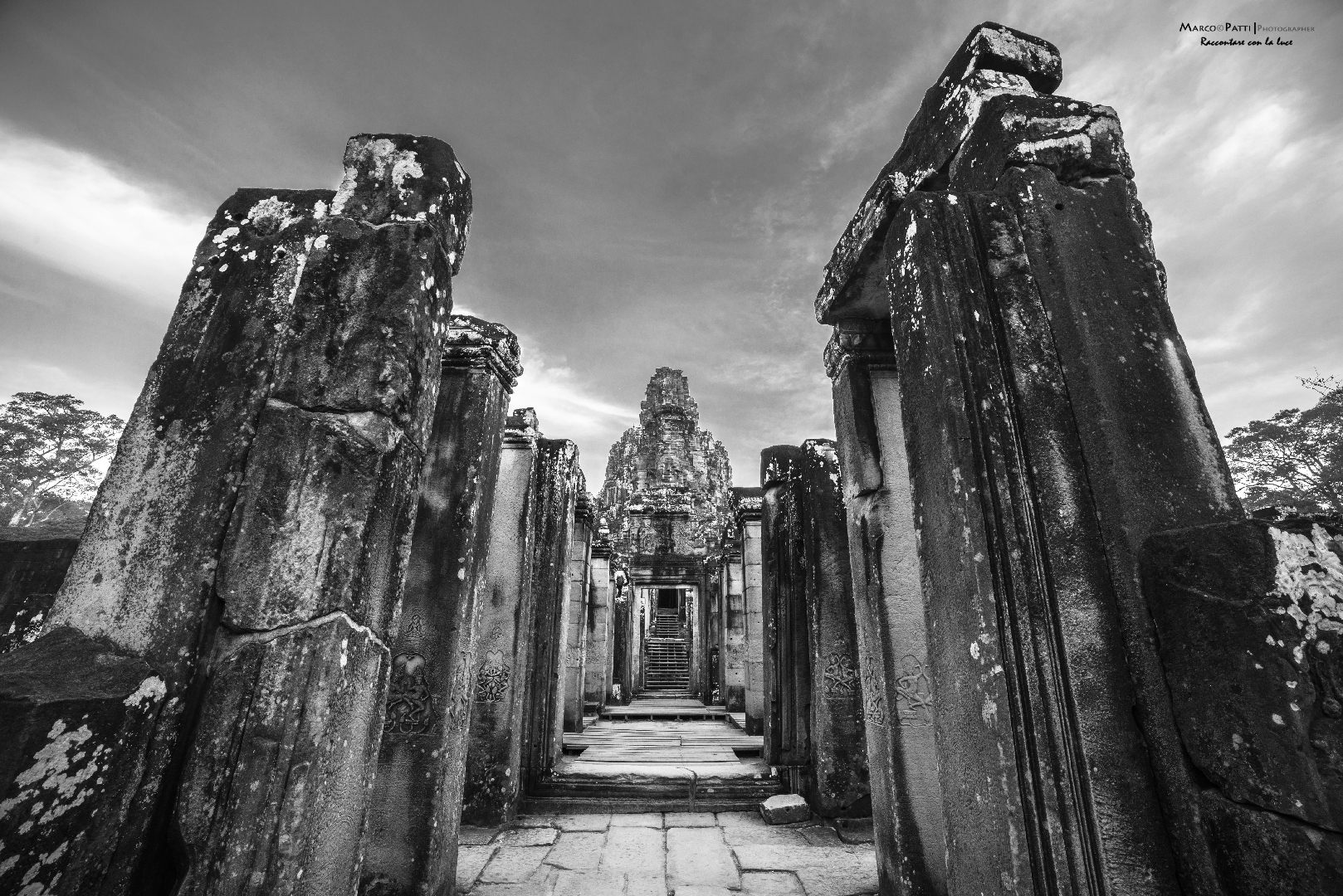 the doors of the Bayon