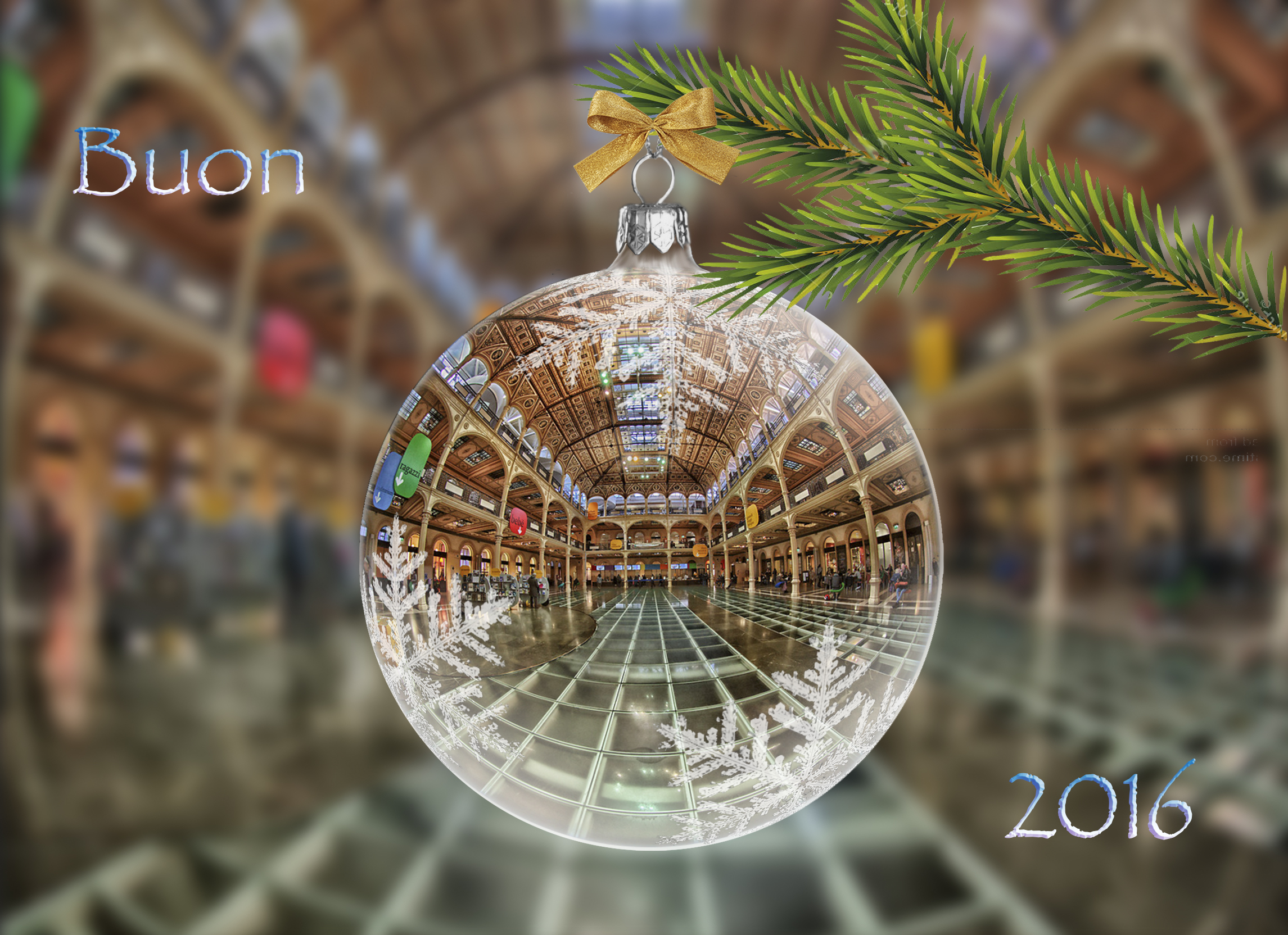 Auguro uno strabiliante 2016 a tutti