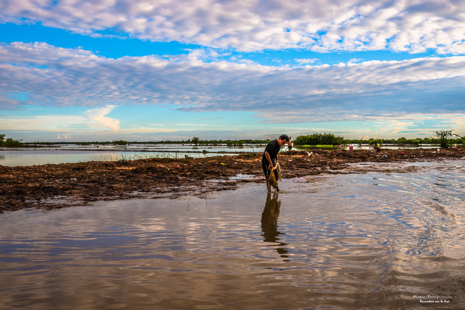 sulla strada per il floating village