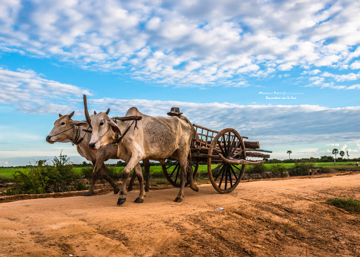 sulla strada per il floating village