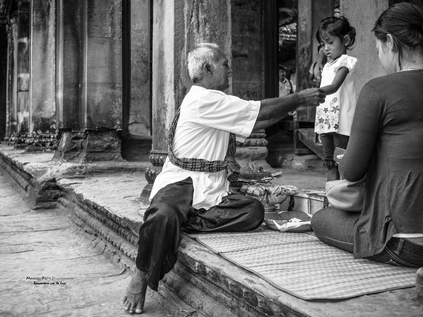 blessing to Angkor Wat