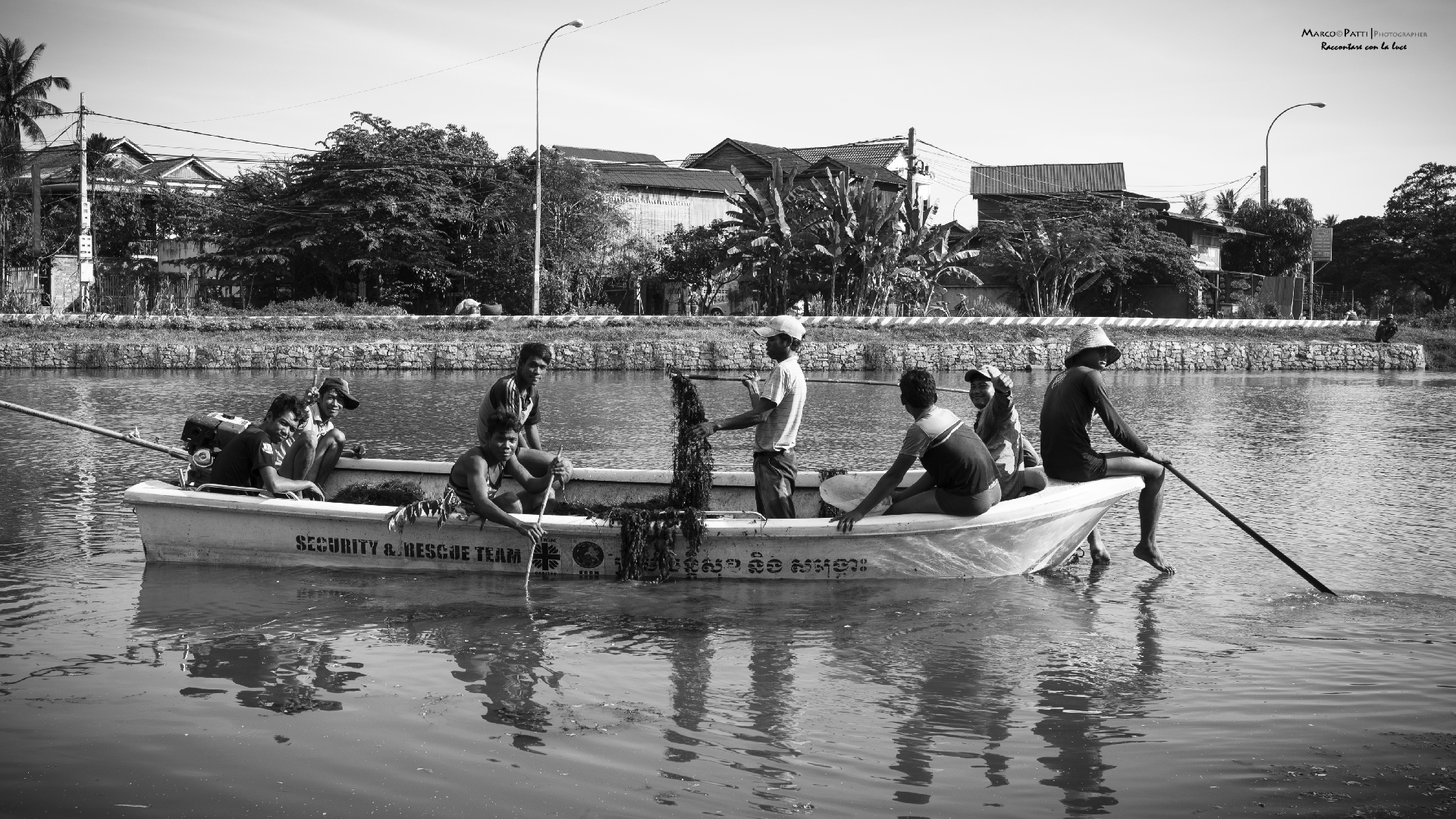 the river Siem Reap