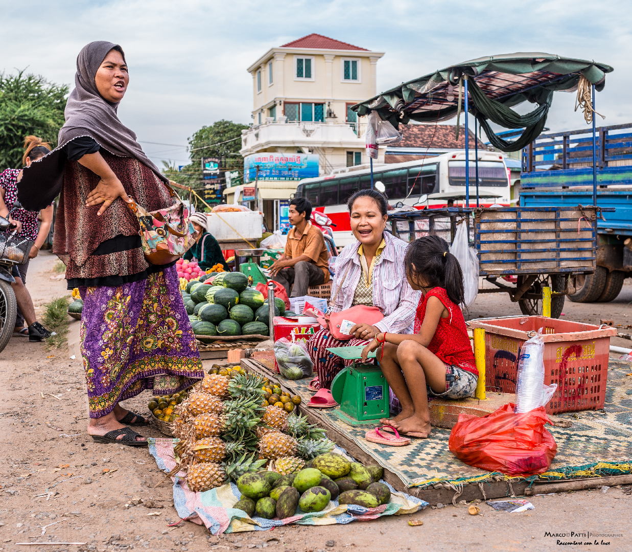 At the market in Siem Reap