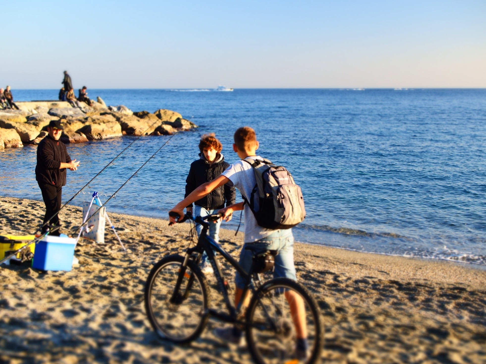 Incontri in spiaggia...