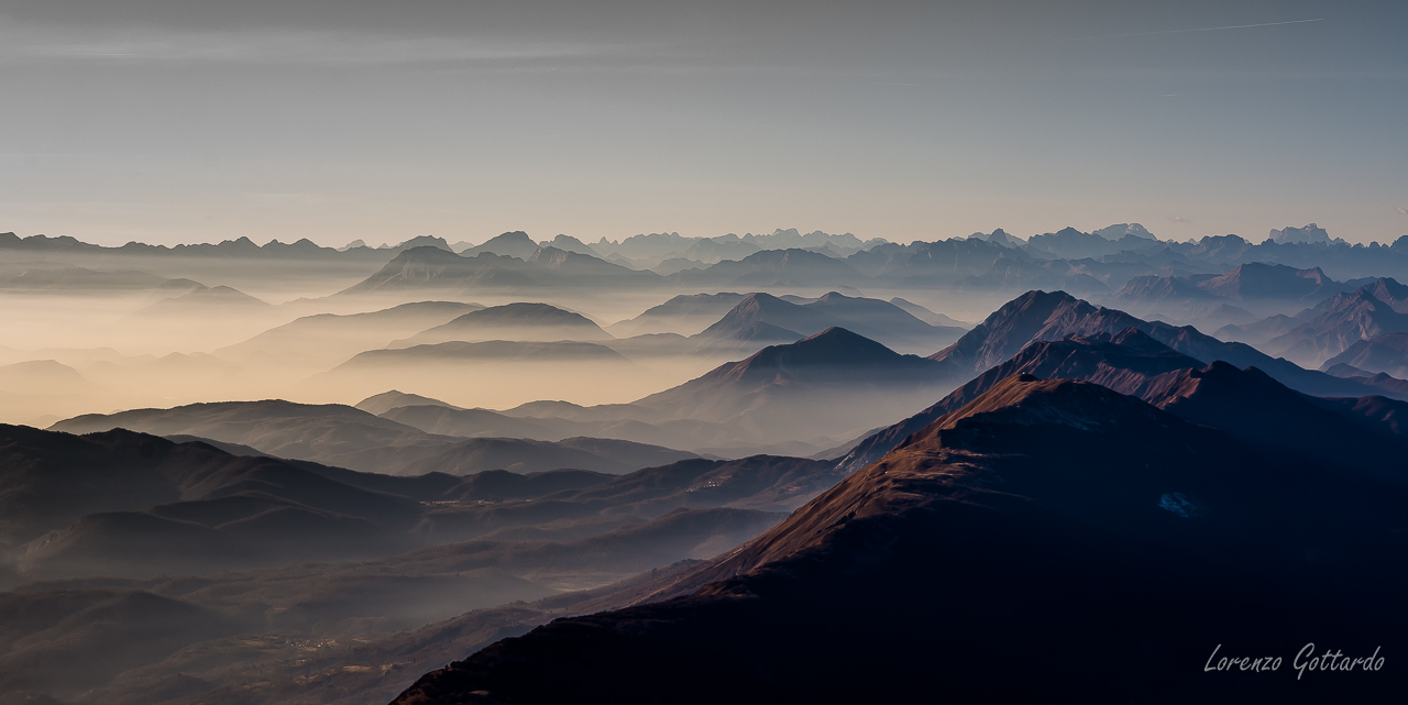 Veduta dal Monte Nero