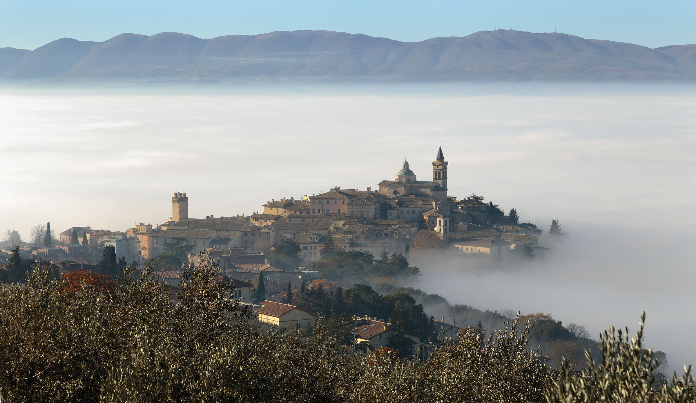 Nebbia in Valle Umbra