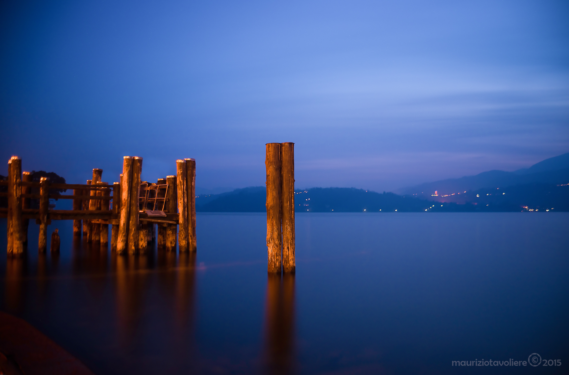 Il primo tramonto ...