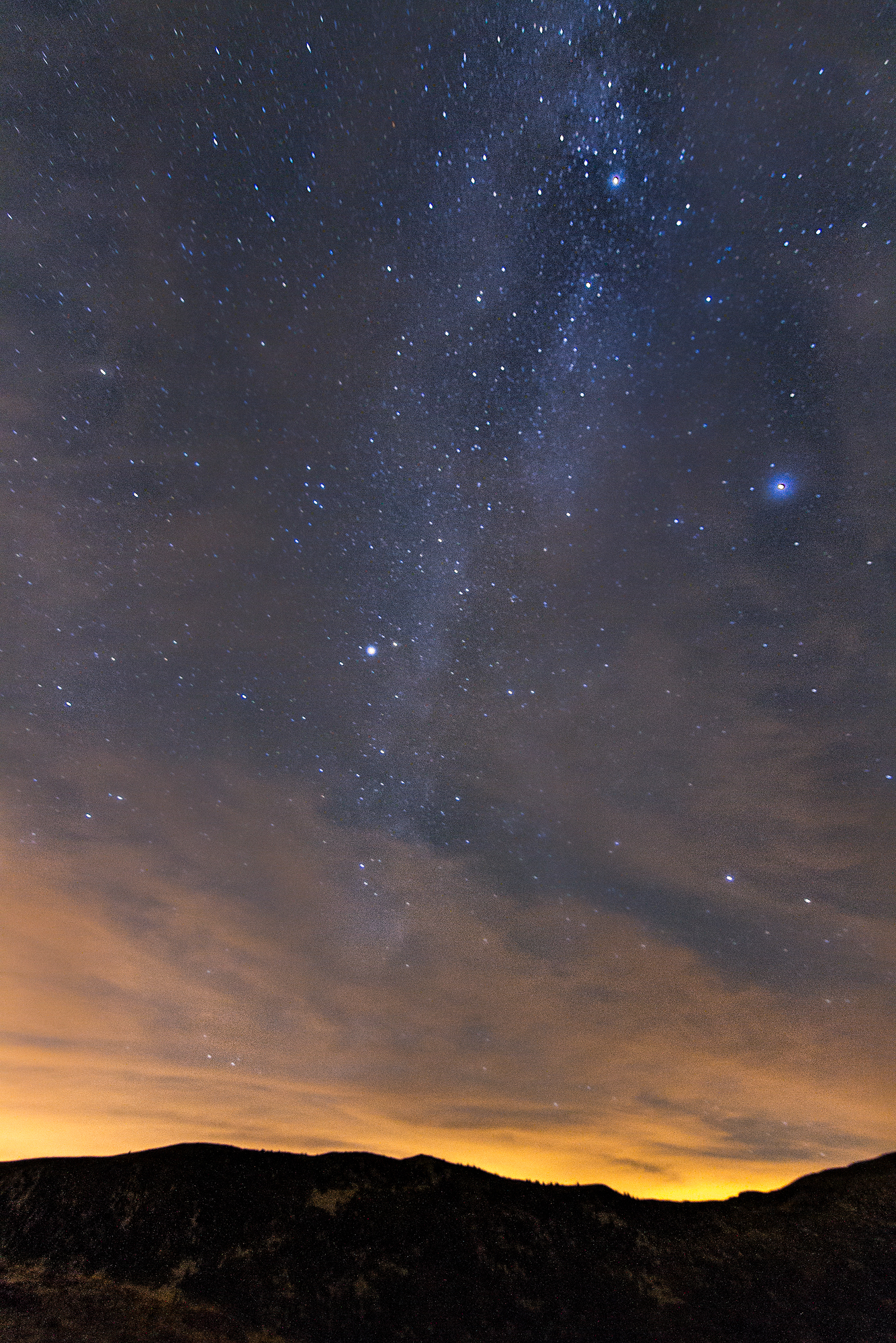 Hidden in the clouds