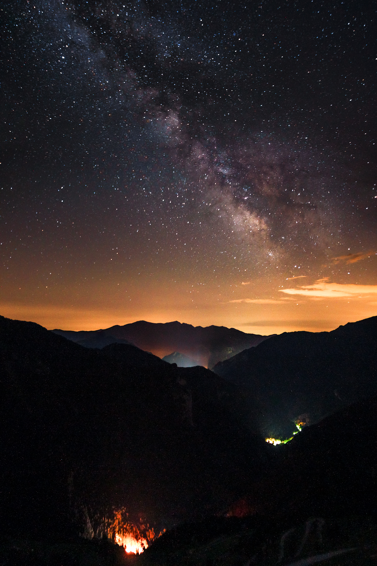 As the fires in the night of St. John