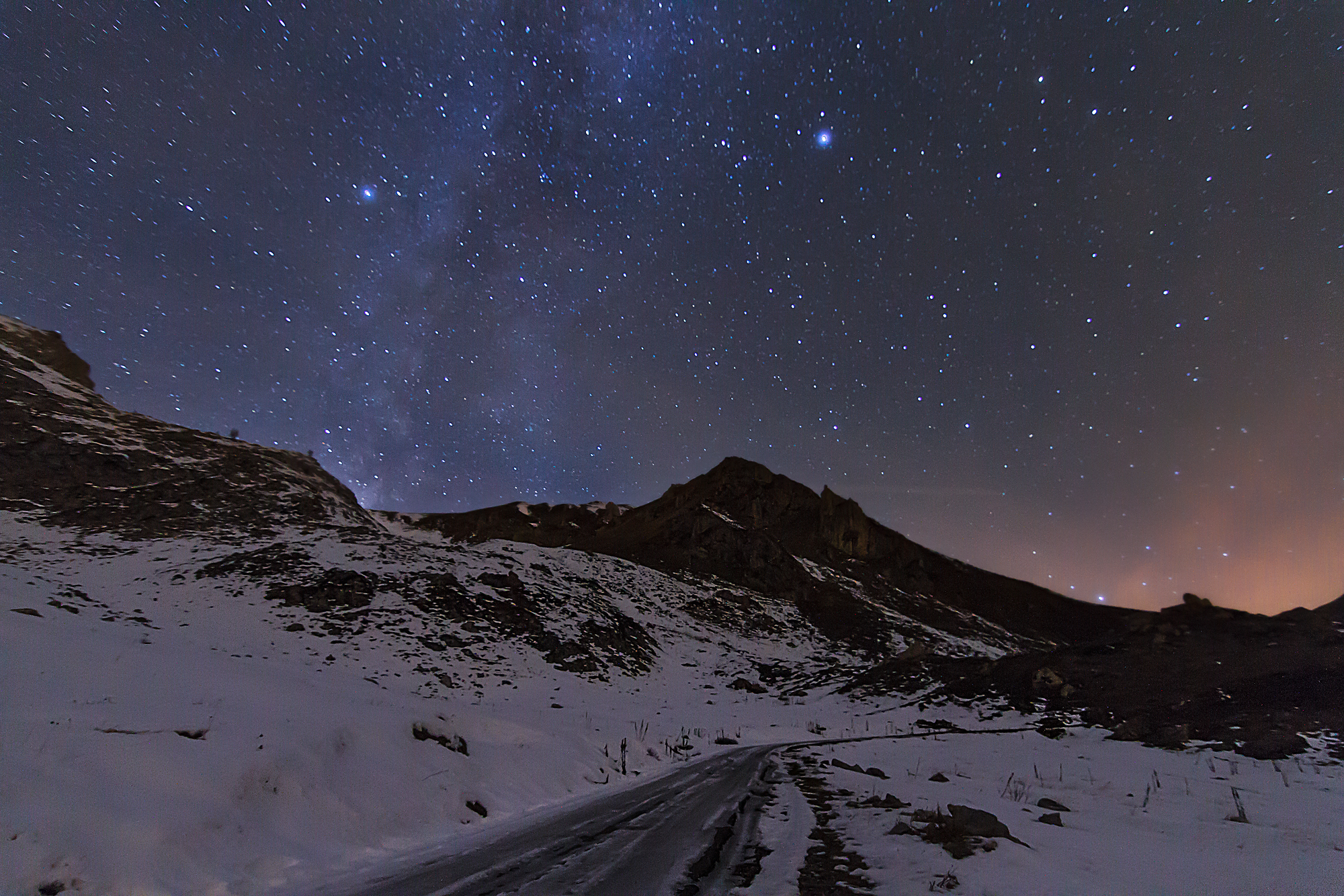 On the way home I stopped ...