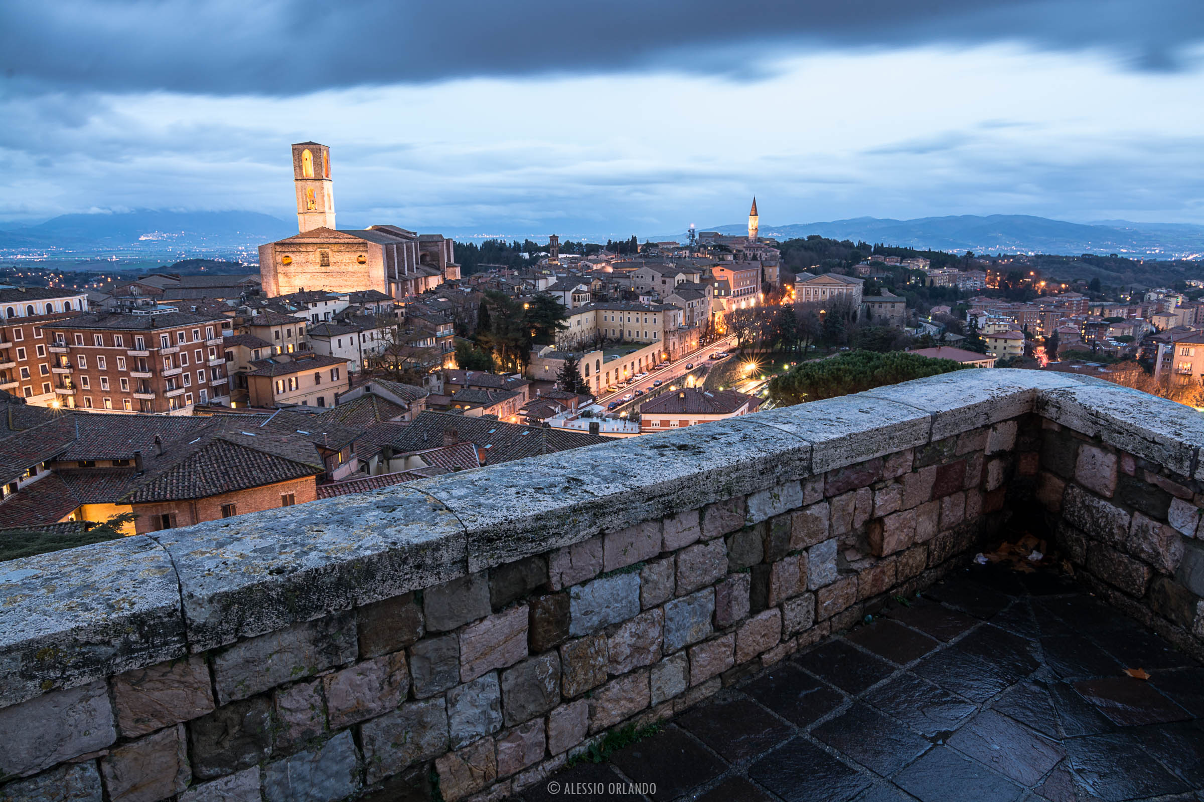 Perugia dopo la Pioggia