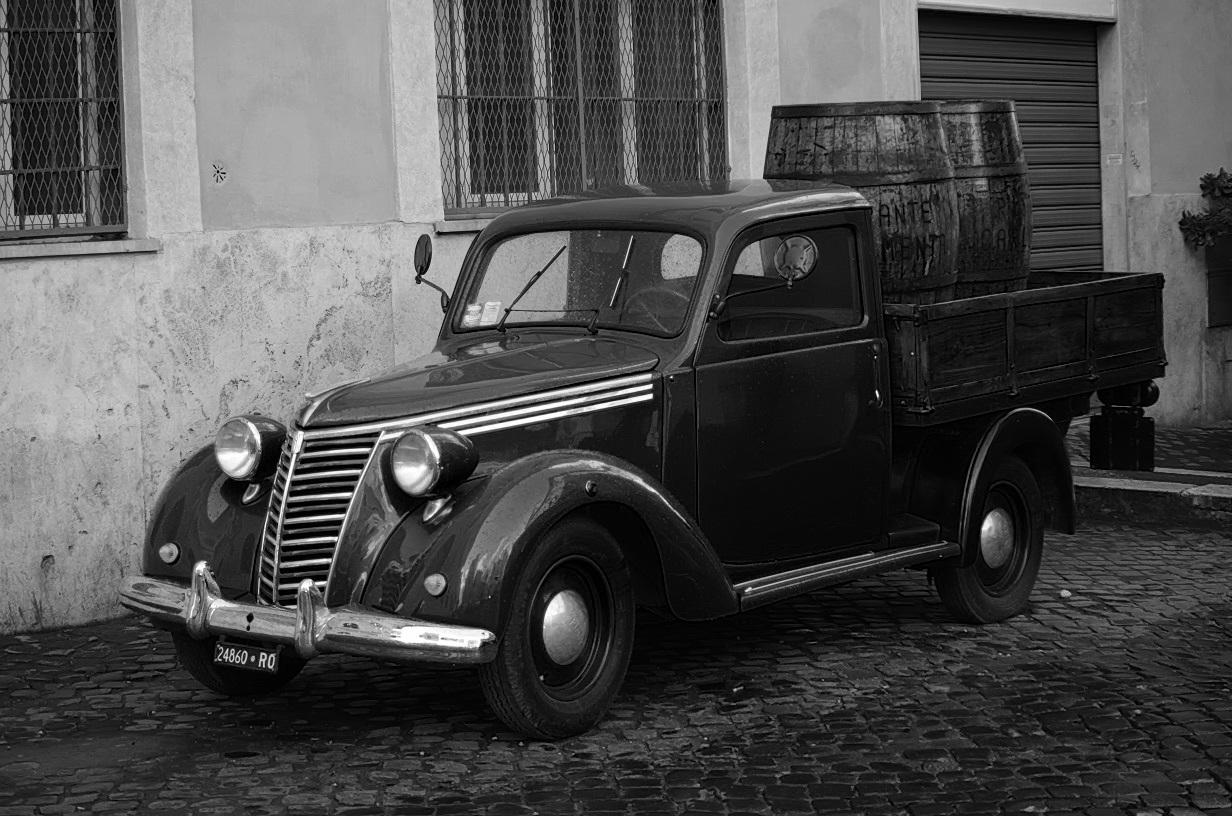 rome trastevere, old style.