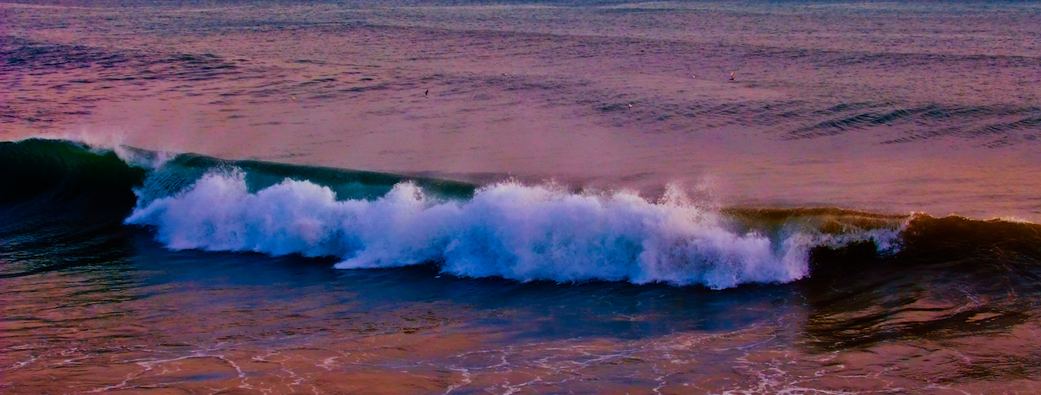 the sea at the mouth of Genoa