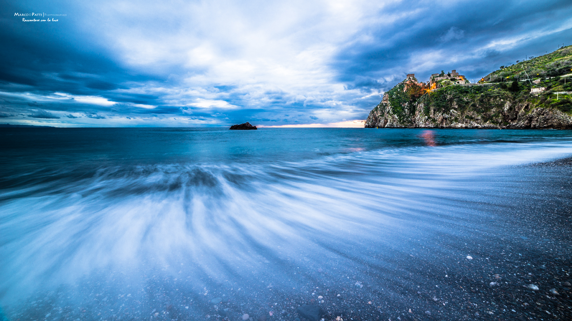 Pampered by the waves