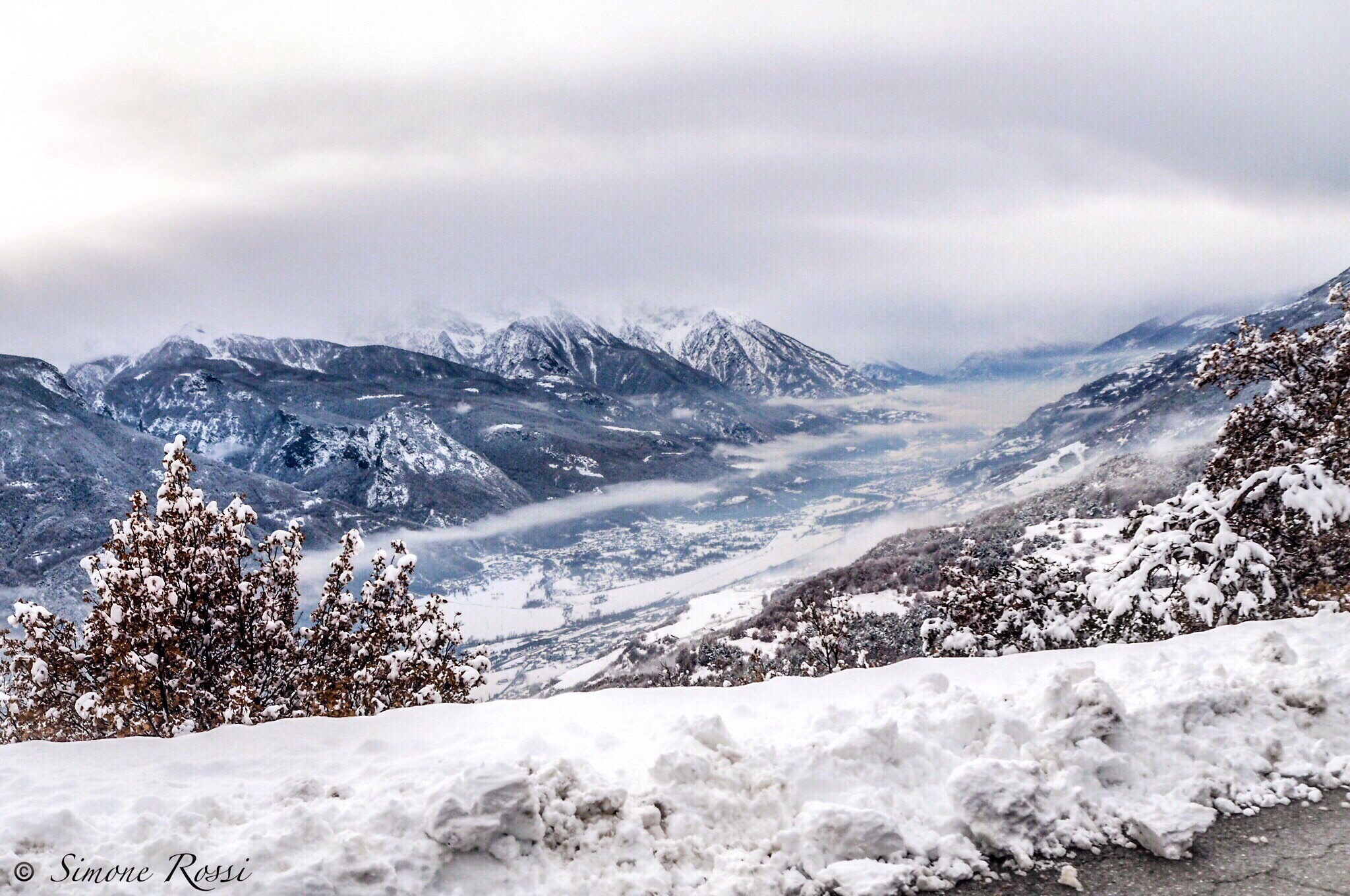 The entire Valle d'Aosta