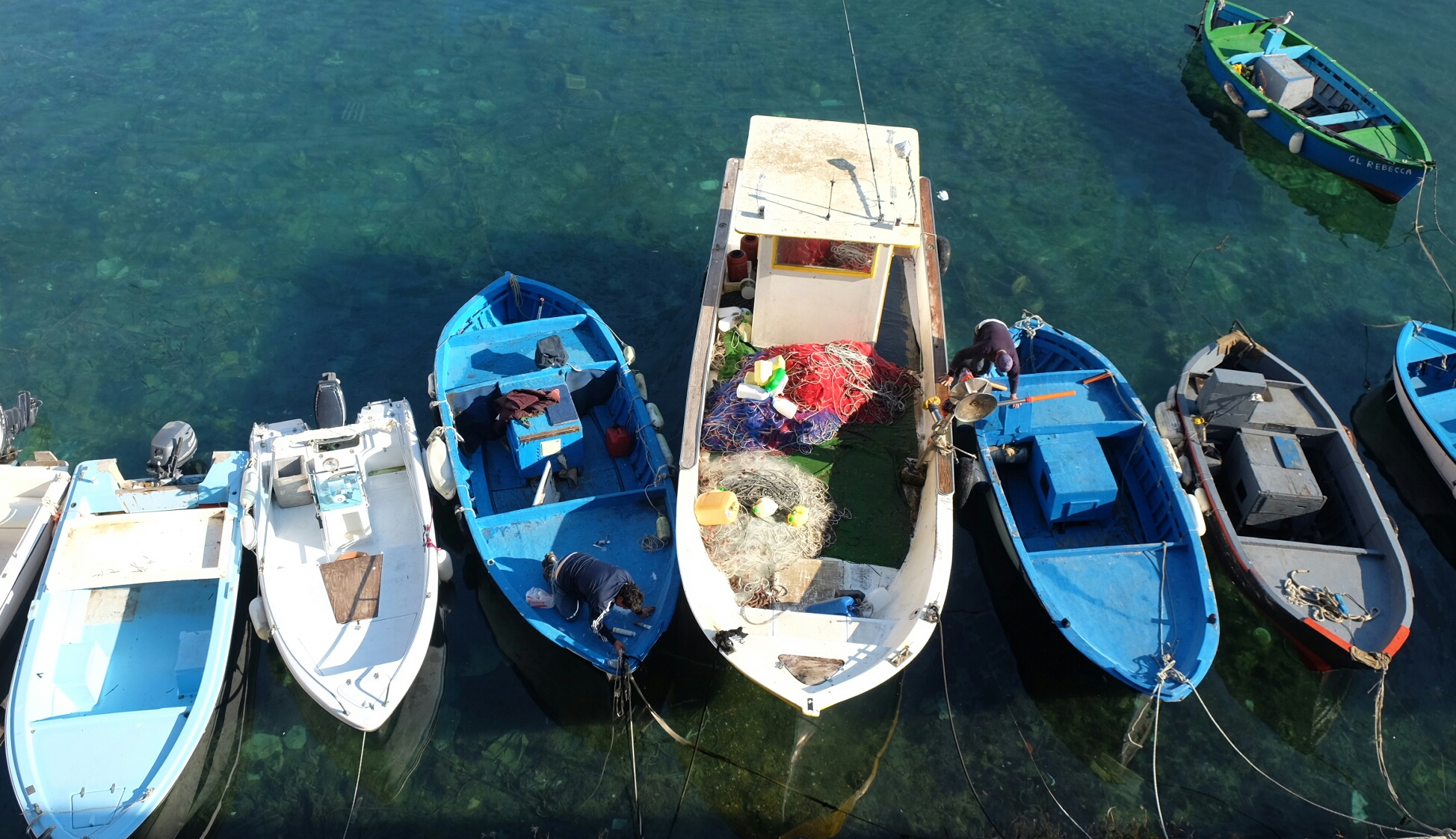 Gallipoli - boats at the dock